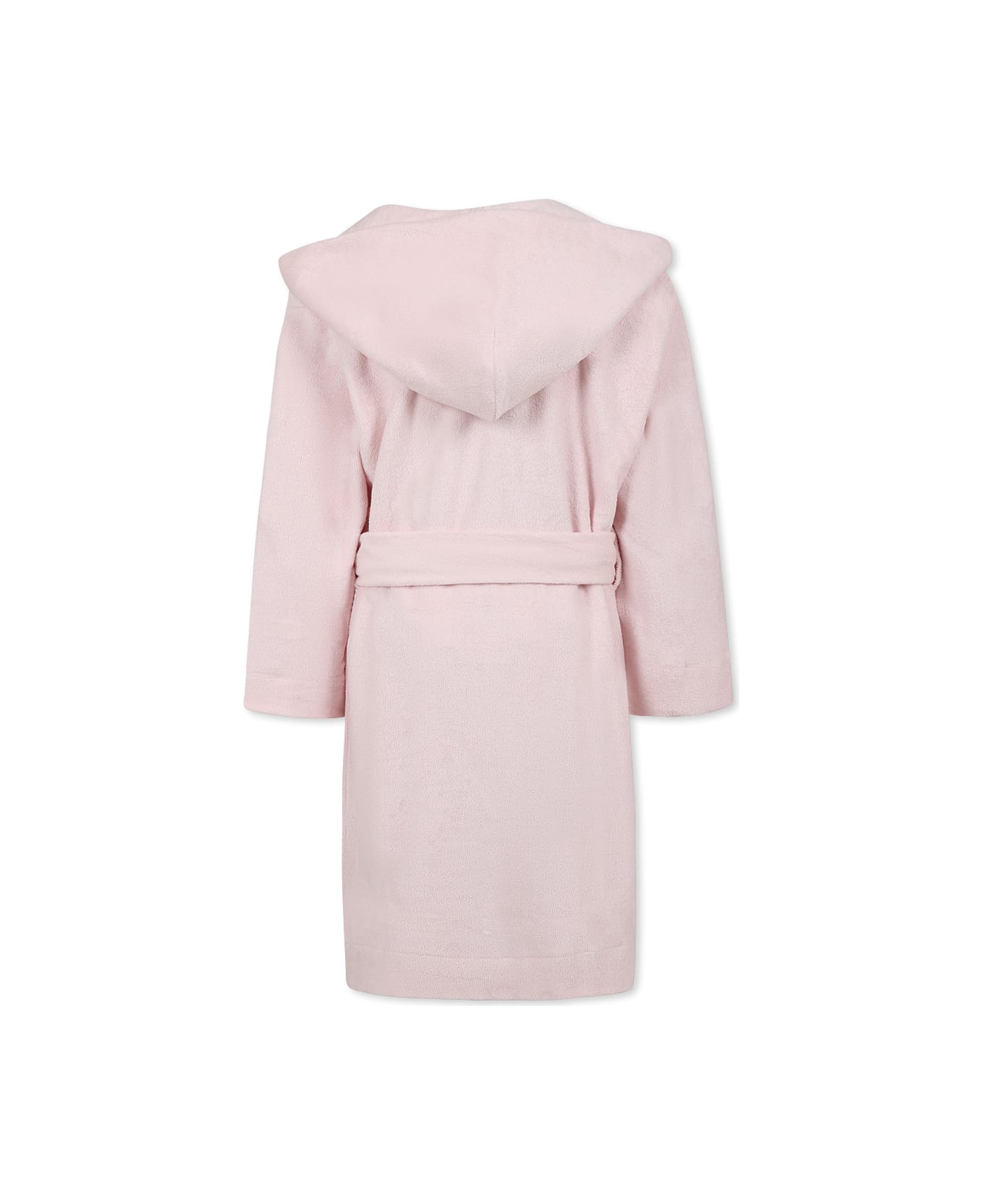 Molo Pink Bathrobe For Girl - Pink