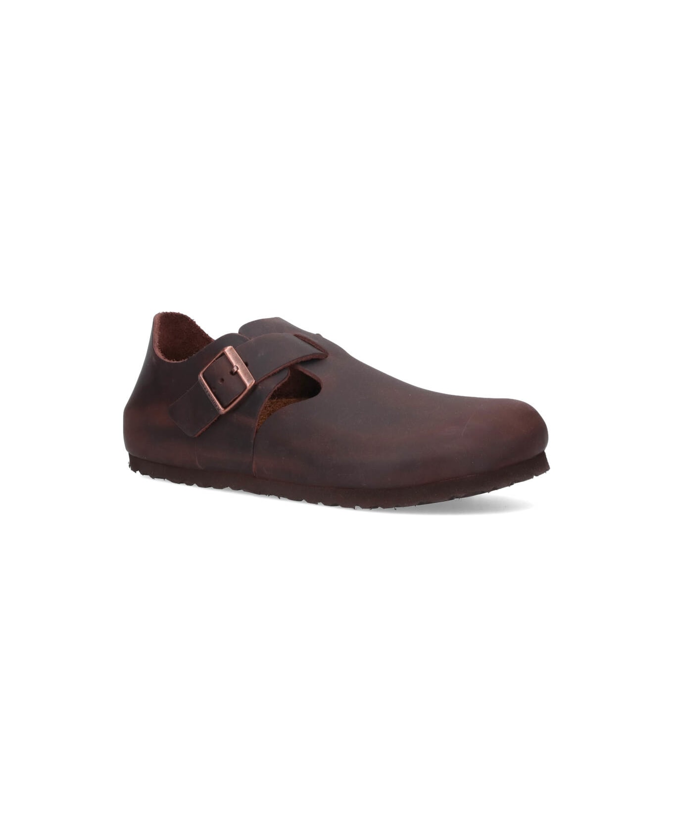 Birkenstock 'london' Flat Shoes - Brown