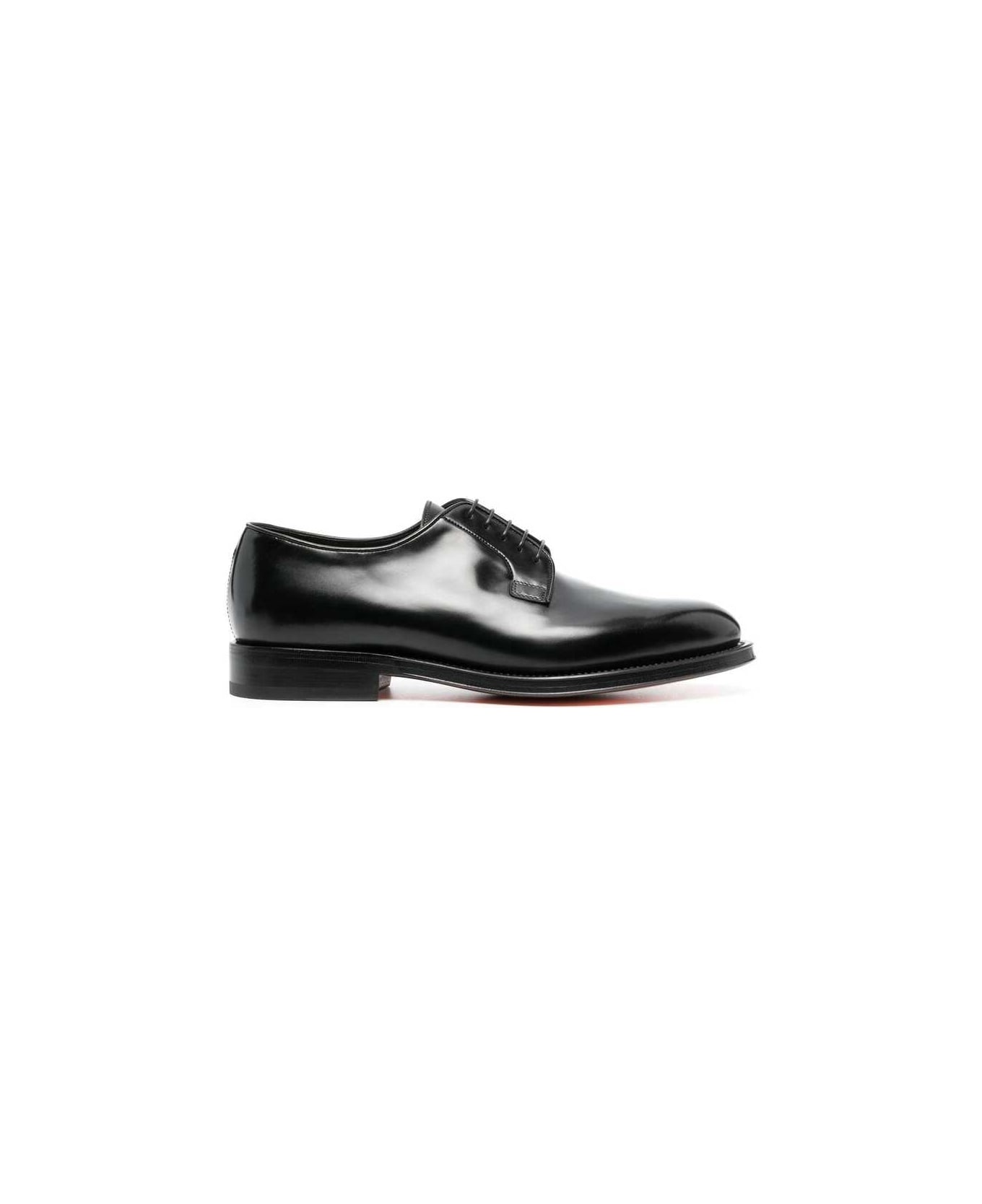 Santoni Shoe - BLACK