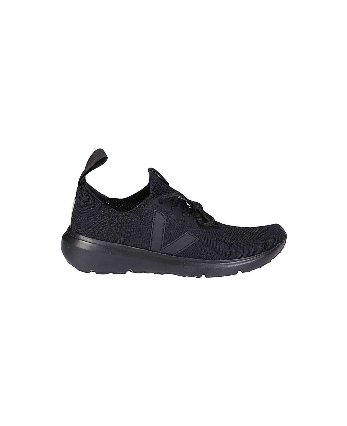 Rick Owens Black Canvas Sneakers - Nero