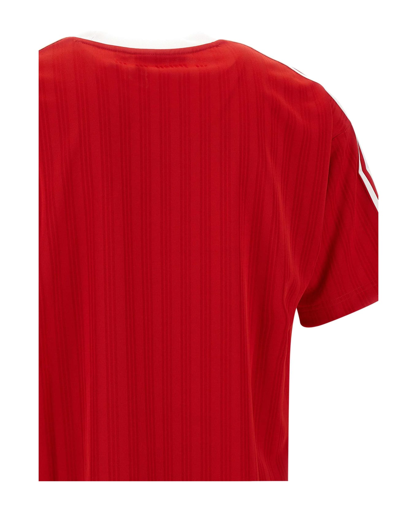 Adidas 'adicolor' Jacquard Fabric T-shirt - RED