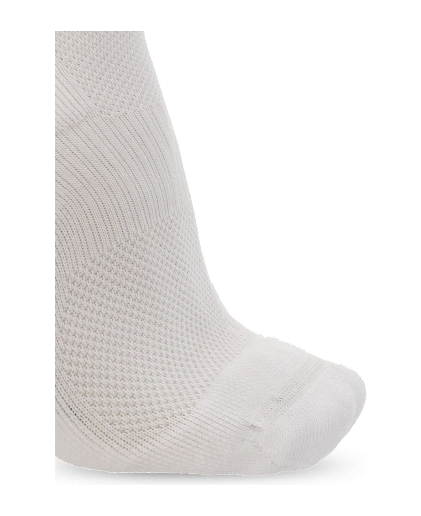Gucci Interlocking G Stretched Ankle Socks - White 靴下