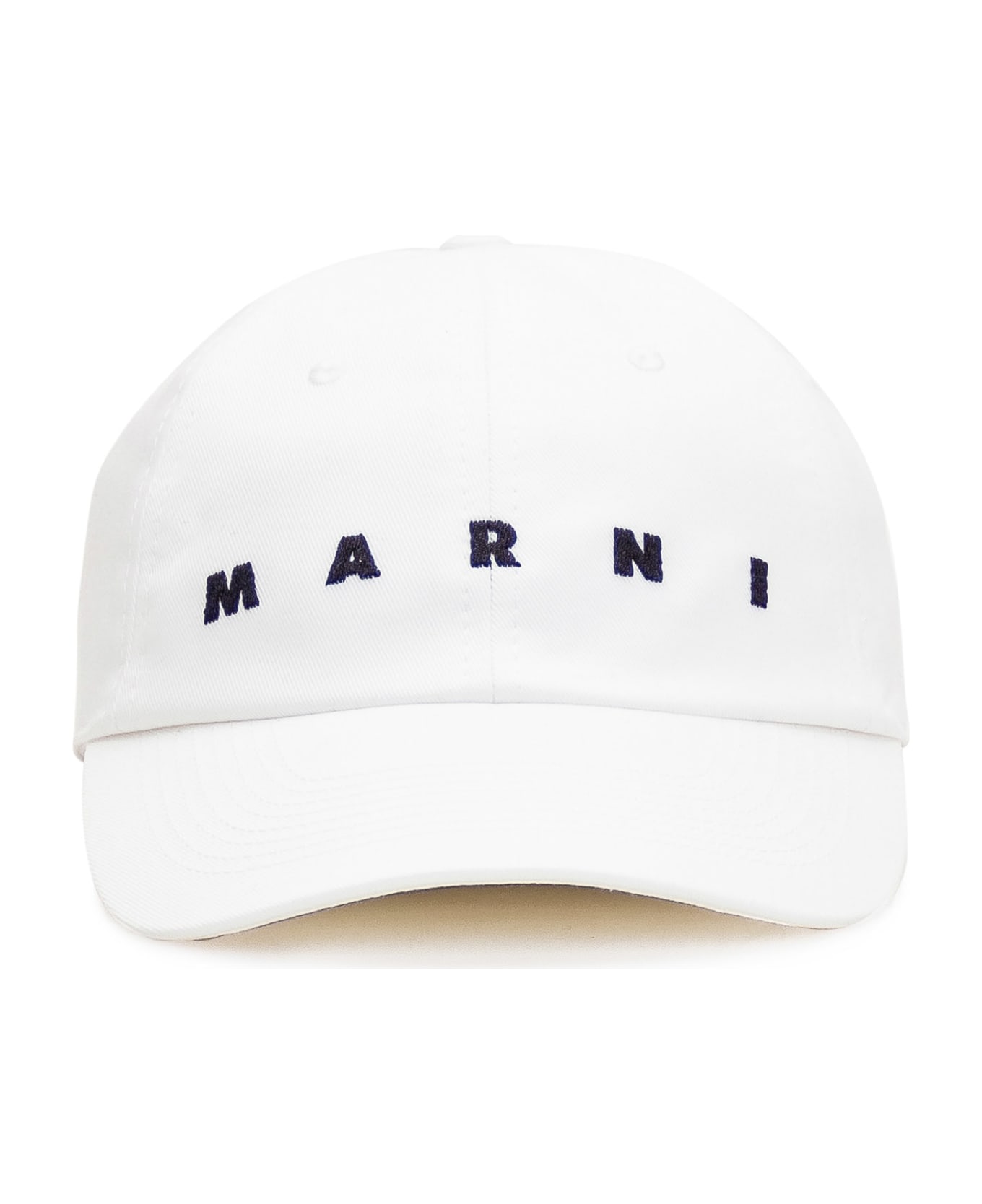 Marni Logo Hat - LILY WHITE 帽子