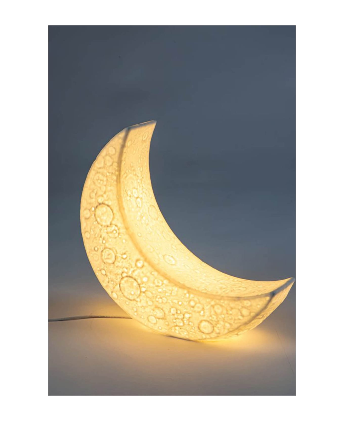 Seletti X Marcantonio 'my Tiny Moon' Lamp - White
