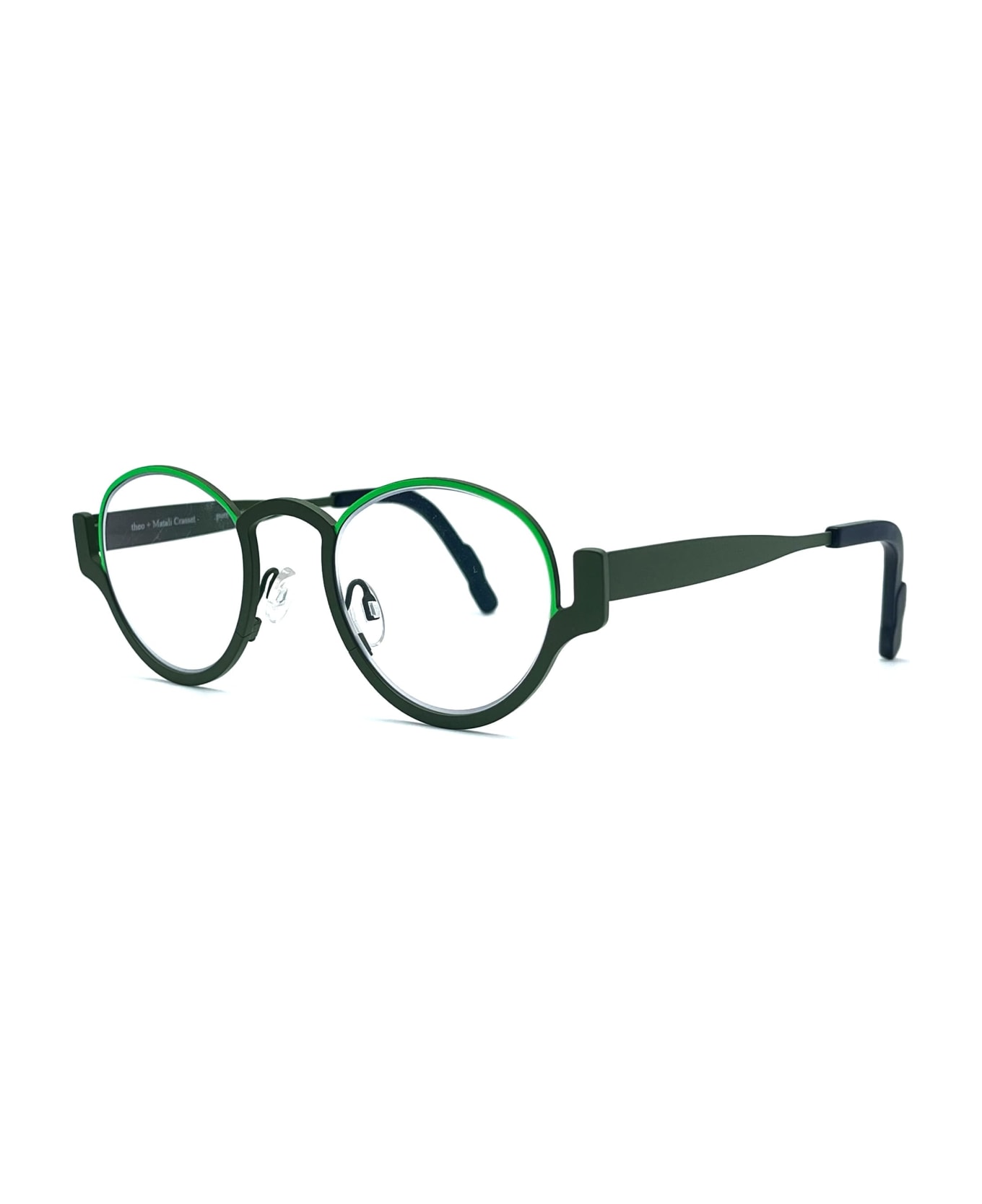 Theo Eyewear Dare - 478 Glasses - Green matte アイウェア
