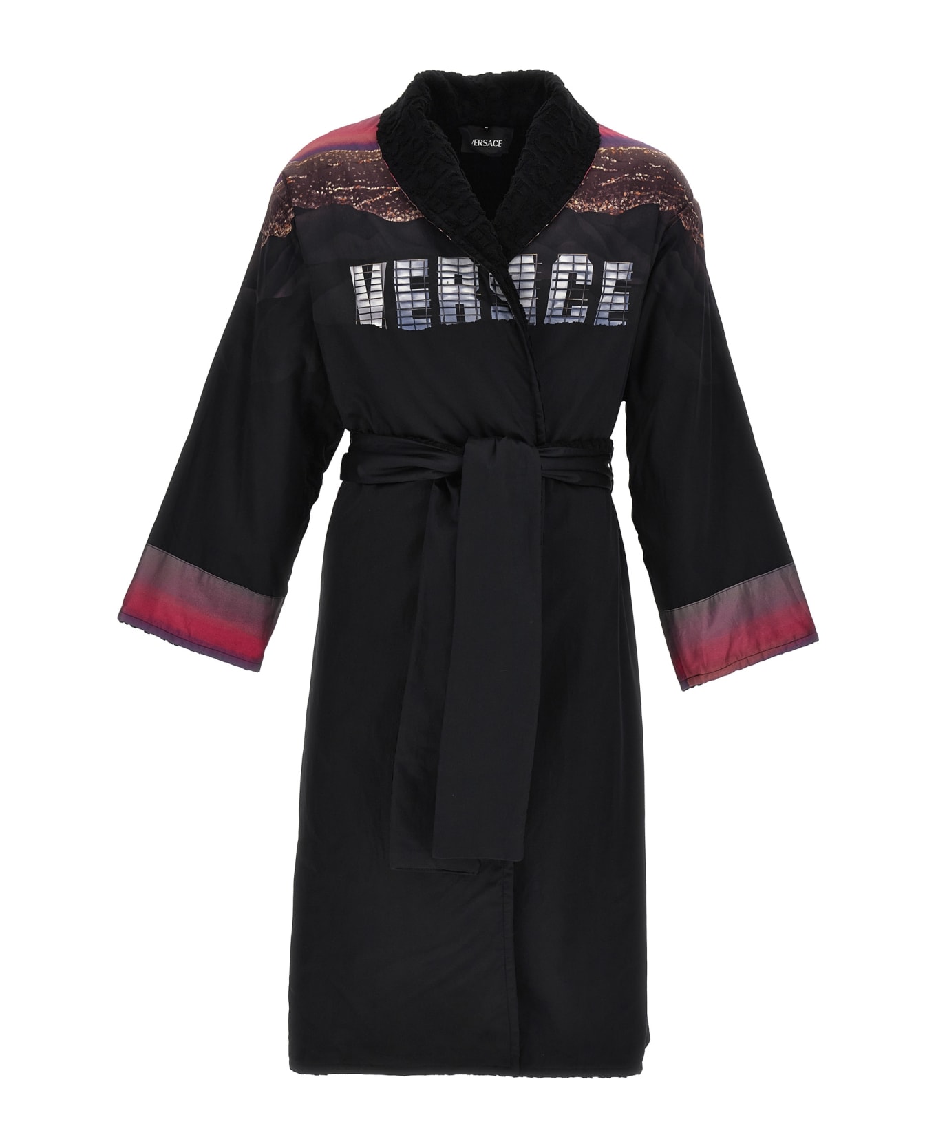 Versace 'baroccodile' Bathrobe - Multicolor タオル