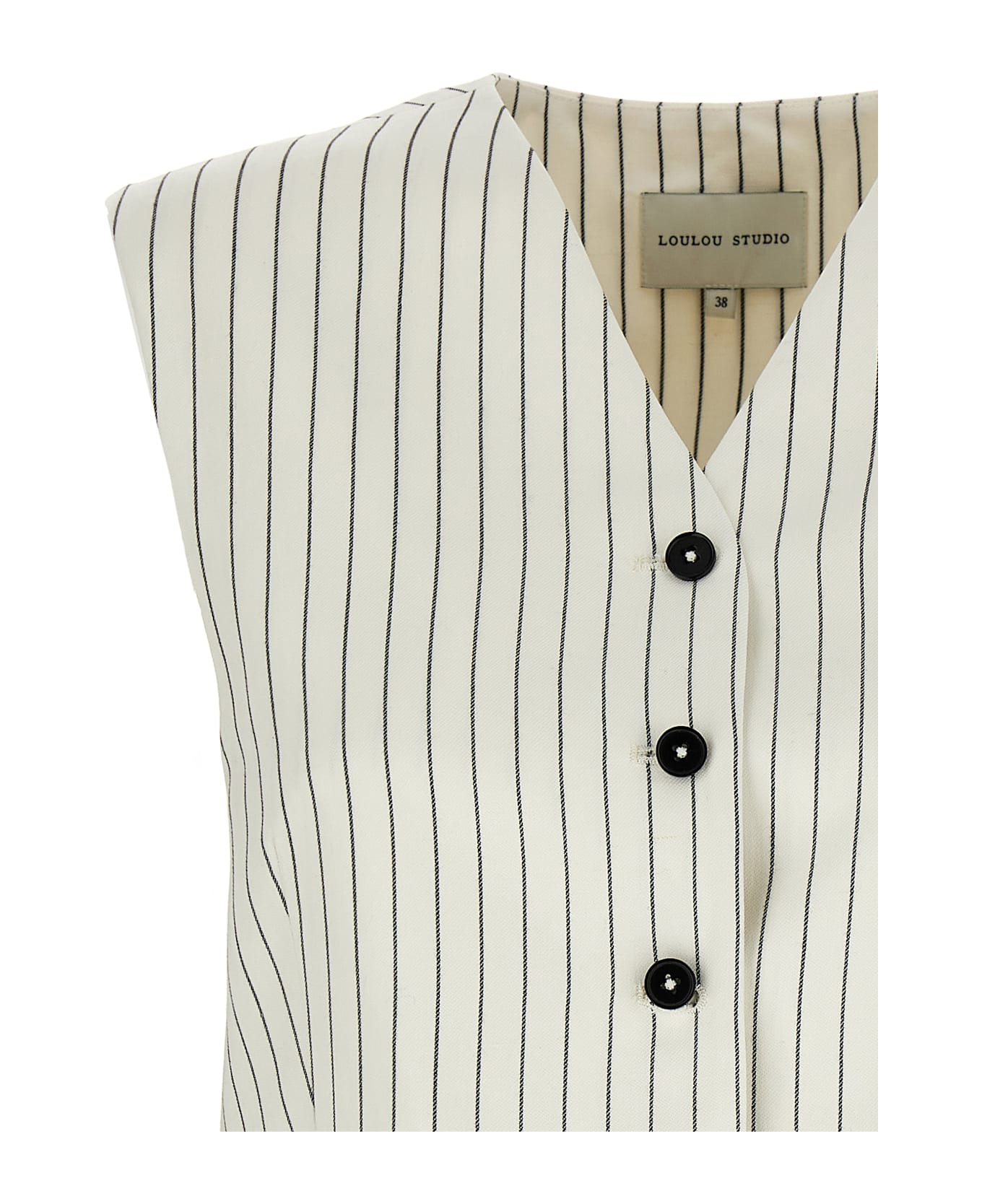 Loulou Studio 
vanua
 Vest - White
