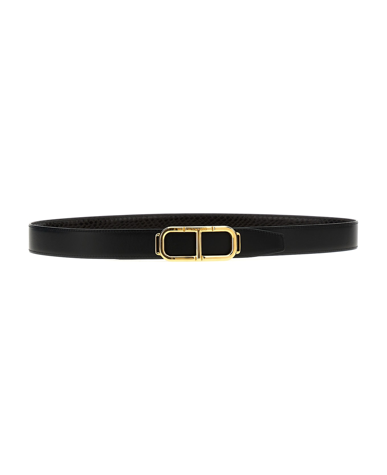 Tom Ford Logo Reversible Belt - Multicolor