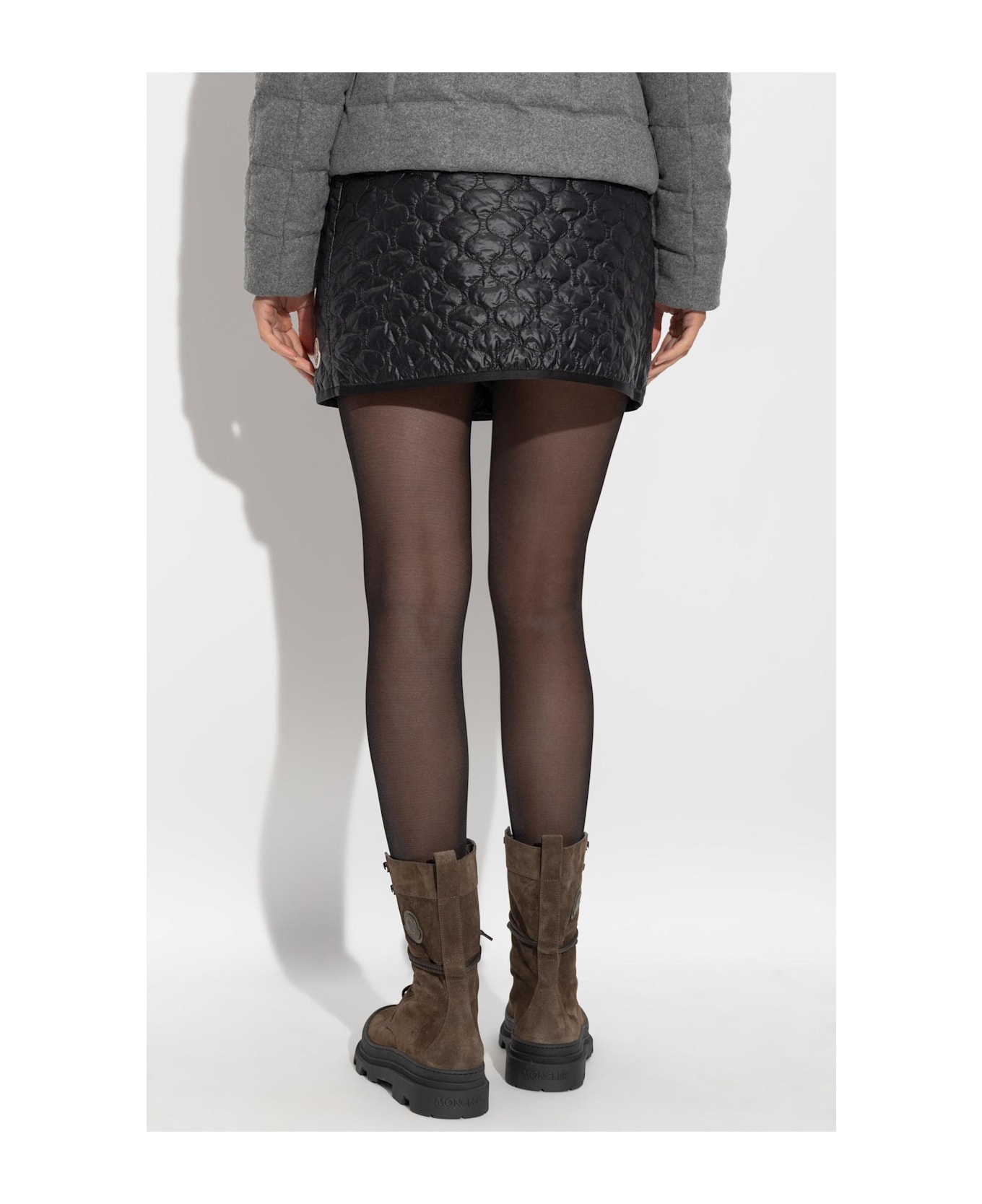 Moncler Quilted Skirt - Black