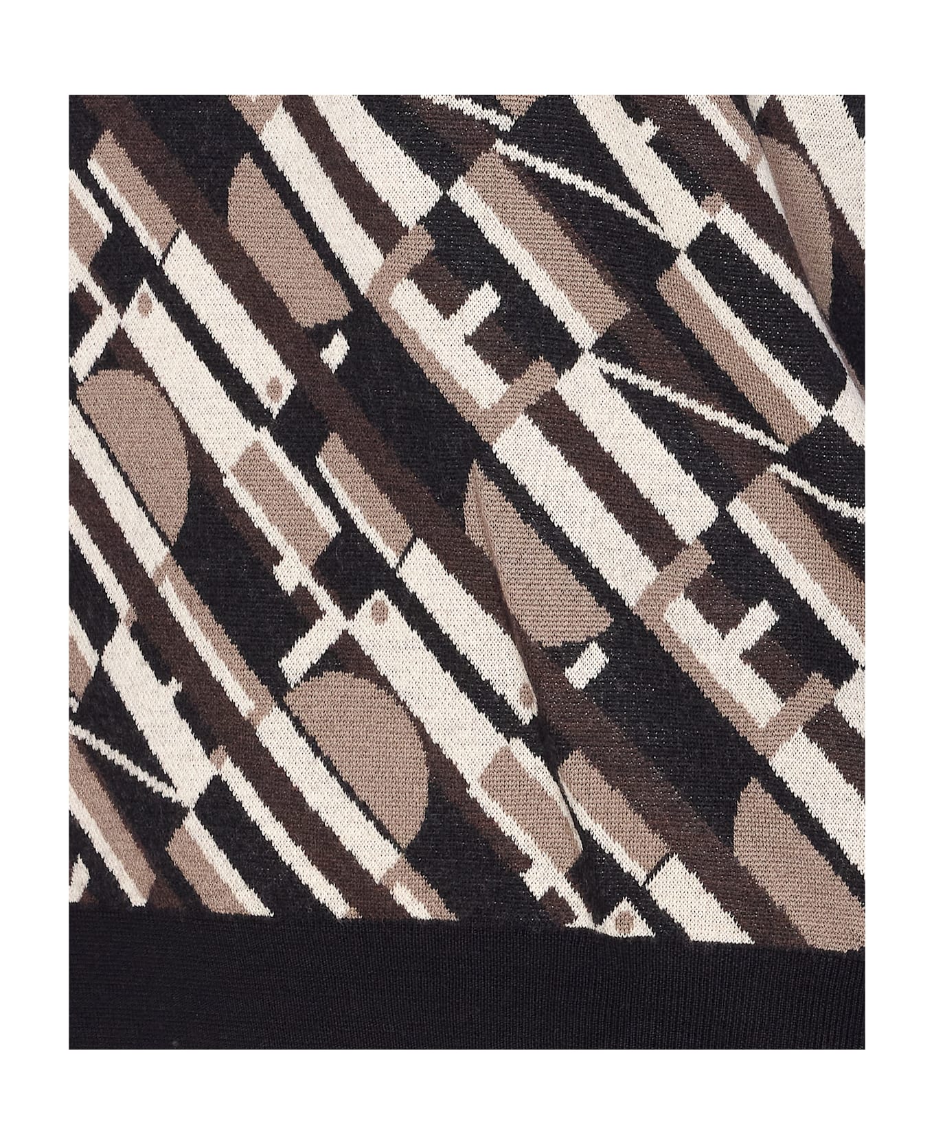 Fendi Tape Motif Sweater - Ae Pequin