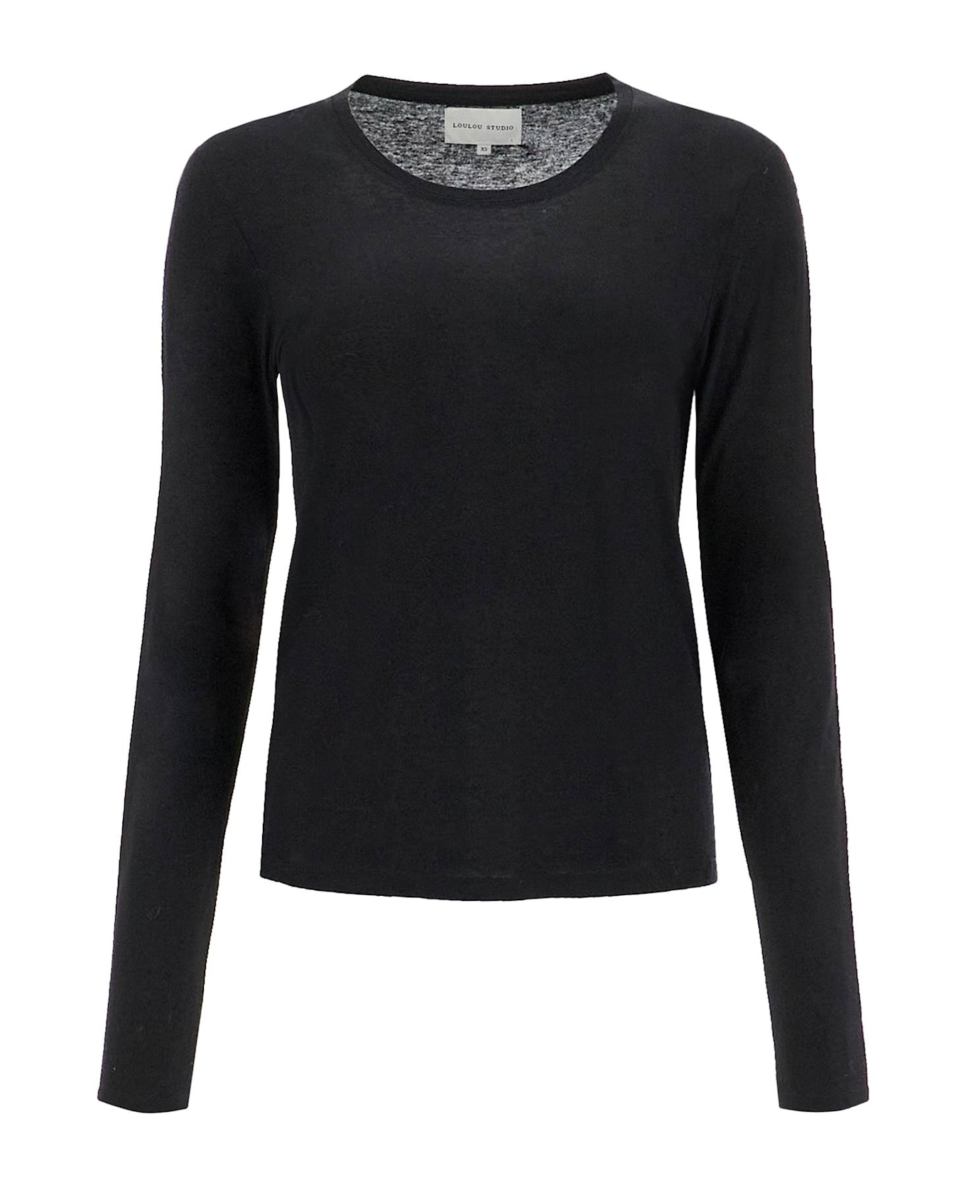 Loulou Studio Long-sleeved Top For - BLACK (Black)