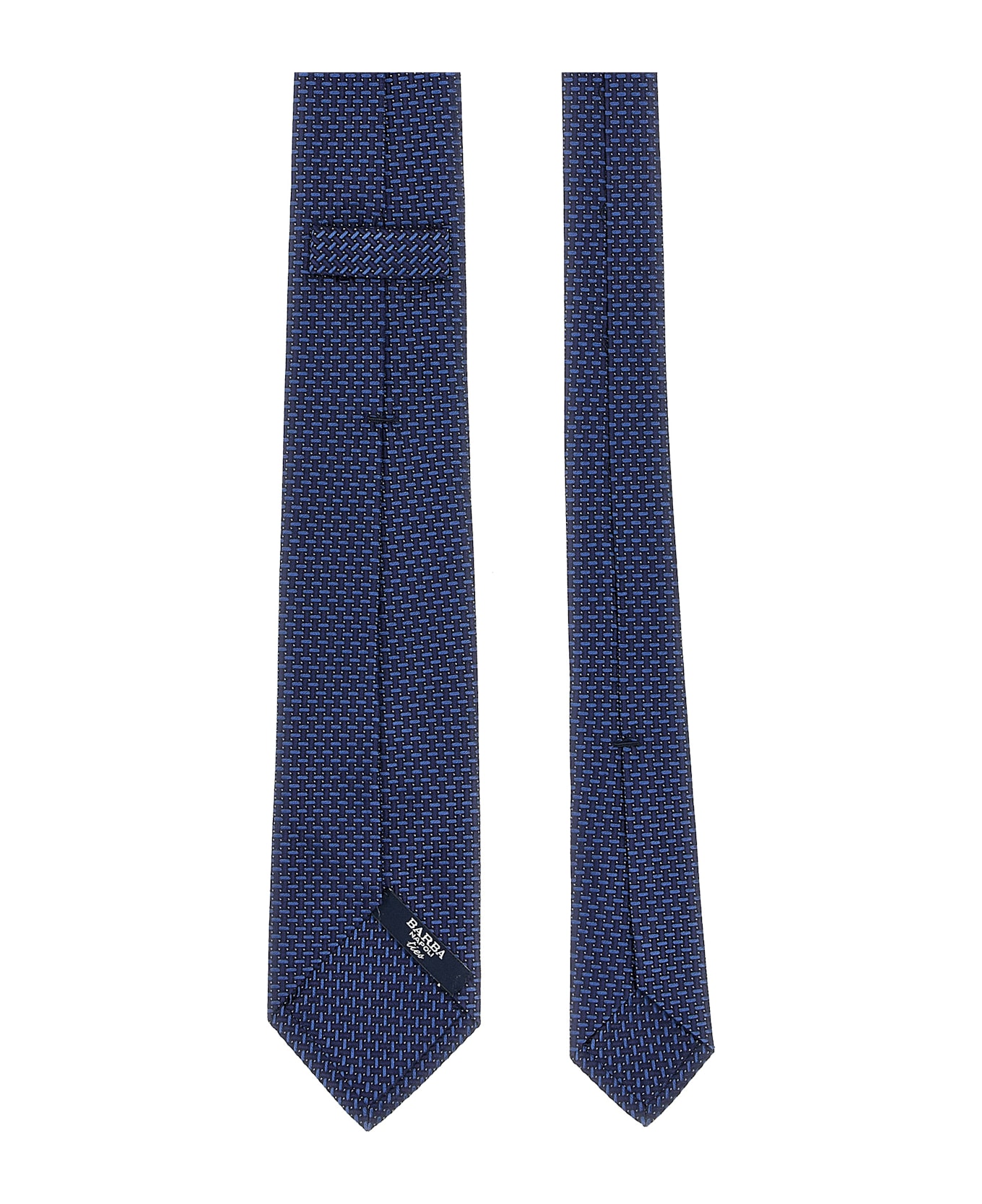 Barba Napoli Silk Tie - Blue