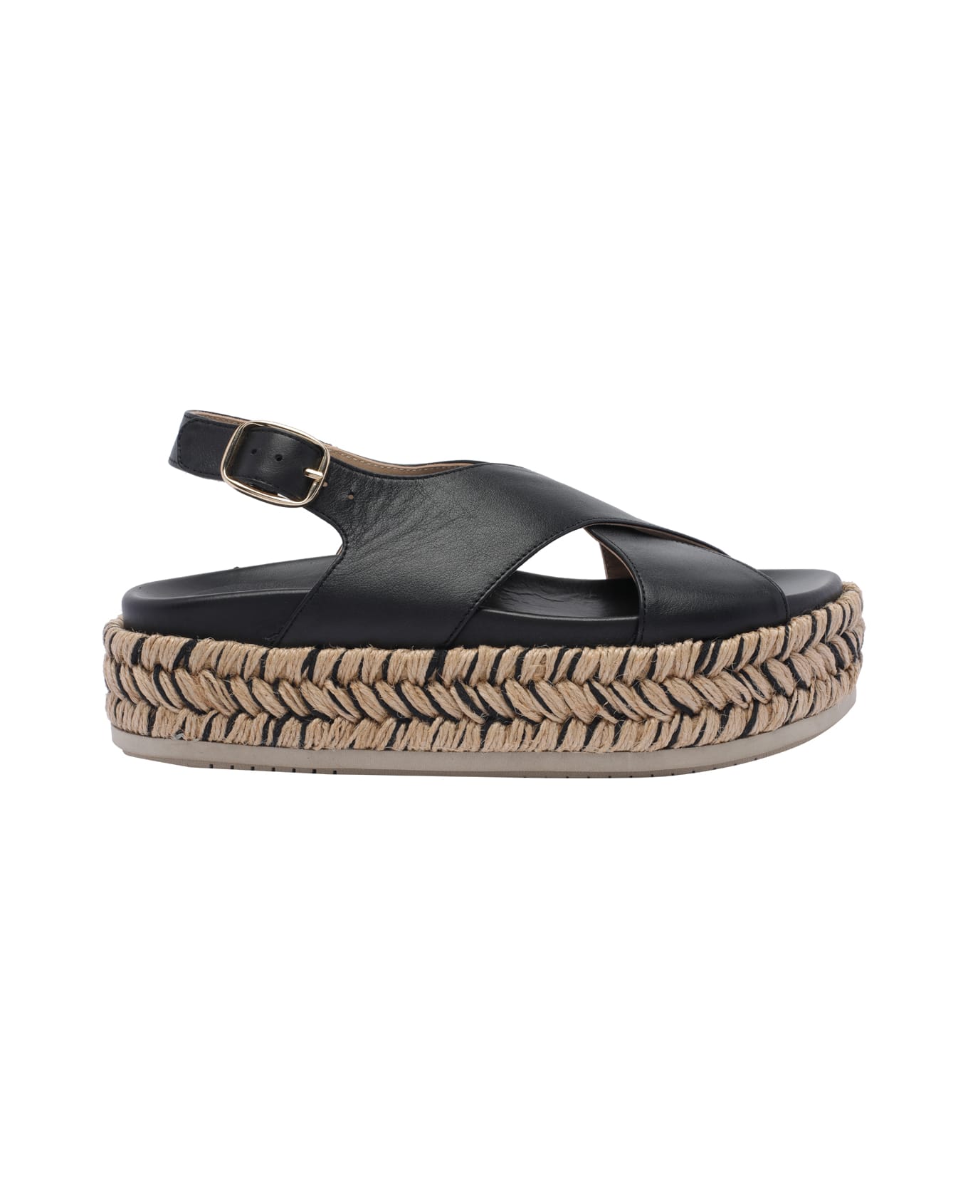 Paloma Barceló Francia Wedges - Black