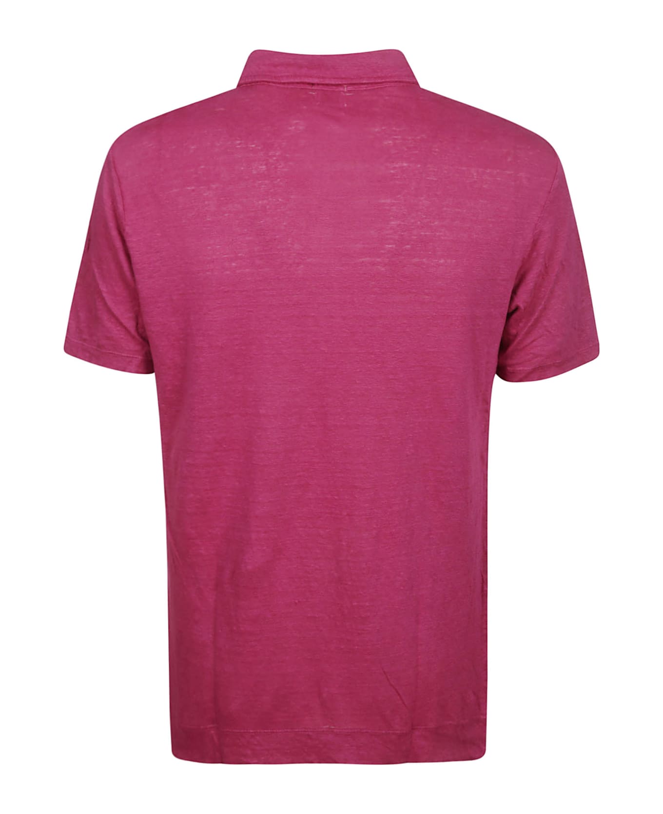 Massimo Alba Polo Shirt With Pocket - Raspberry
