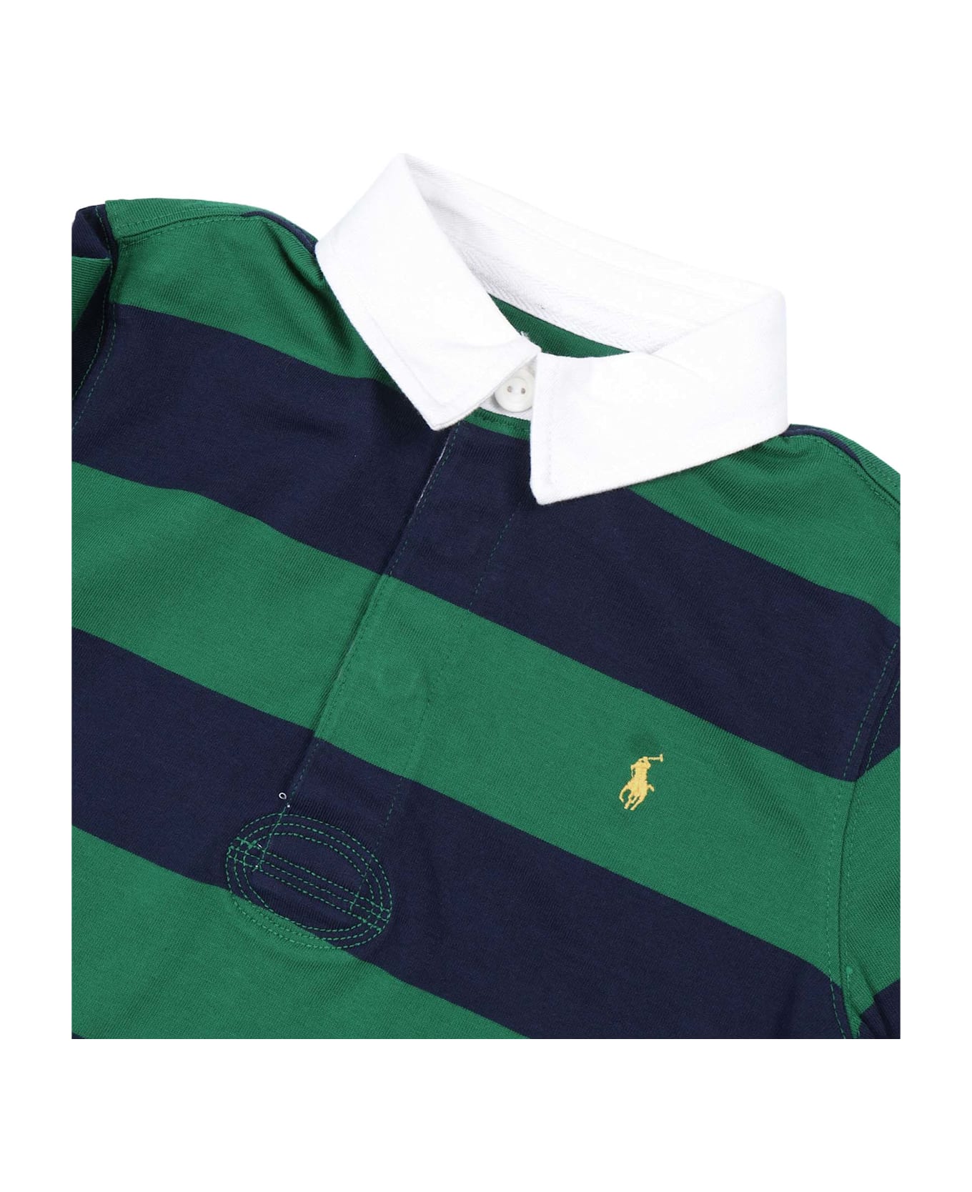 Polo Ralph Lauren Lsydrugbym8-knit Shirts-rugby - GREEN