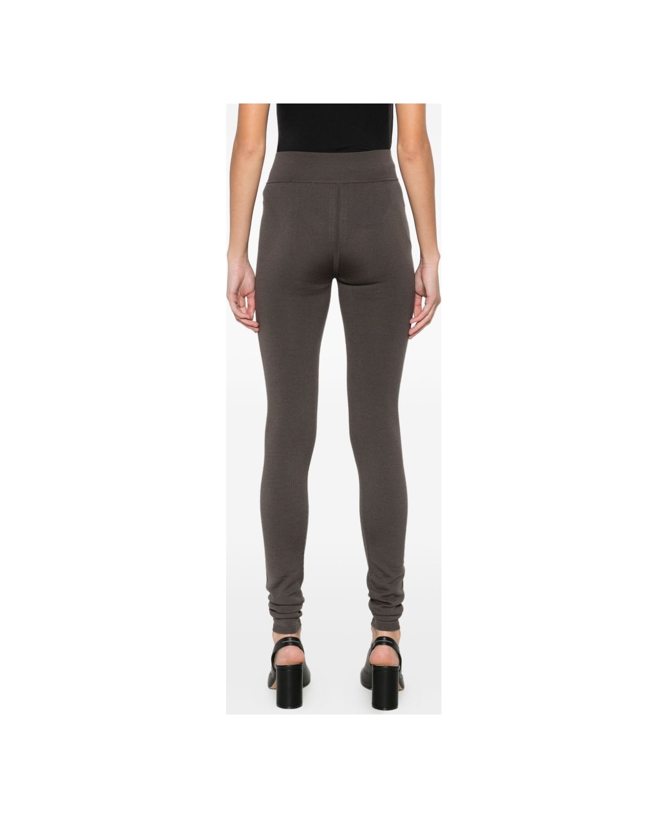 Rick Owens Knitted Leggings - Grey