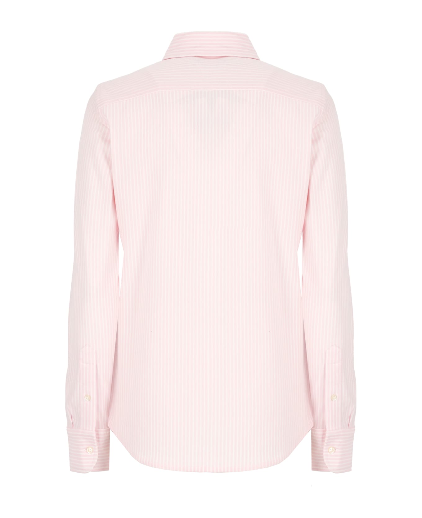 Ralph Lauren Pony Shirt - CARMEL PINK/WHITE