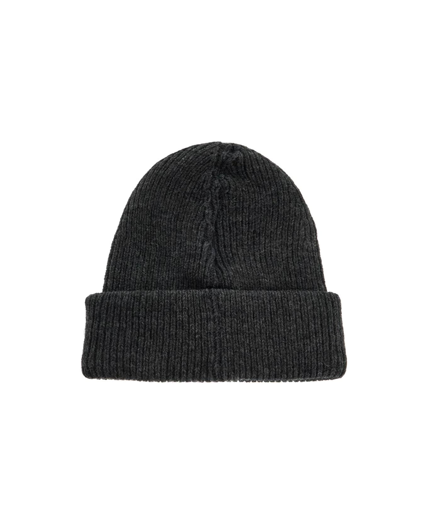 Our Legacy Merino Wool Beanie Hat For - ASH MELANGE STATELY WOOL (Grey)