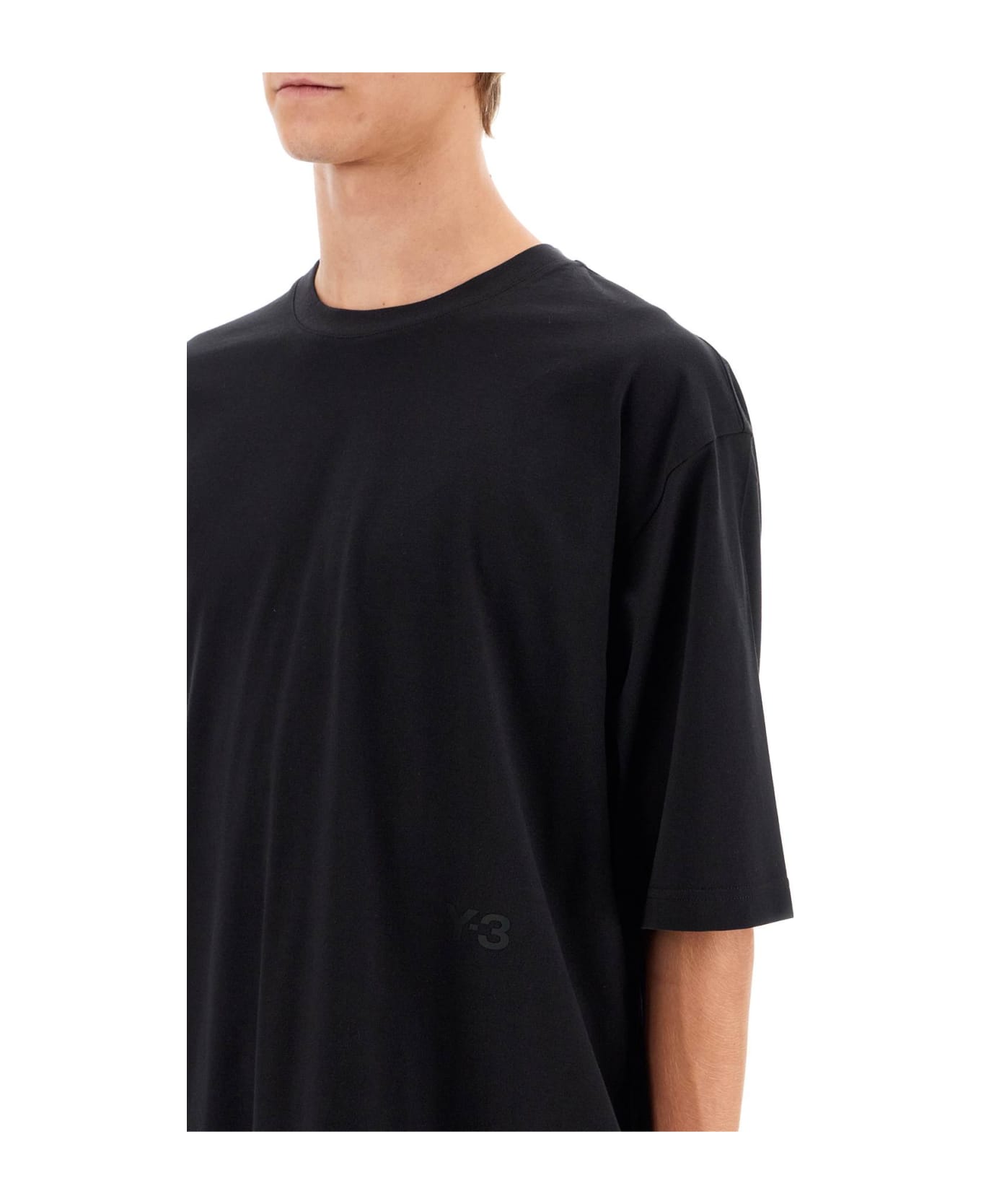 Y-3 Logo T-shirt - BLACK (Black)