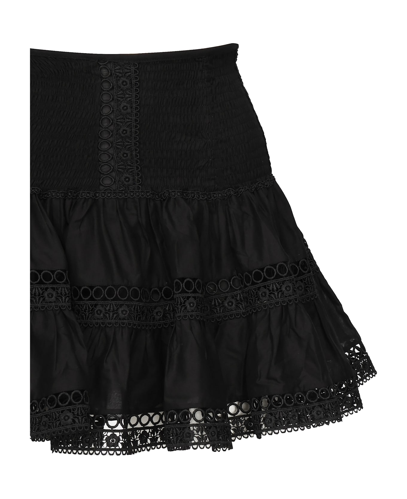 Charo Ruiz Hortens Mini Skirt - Black