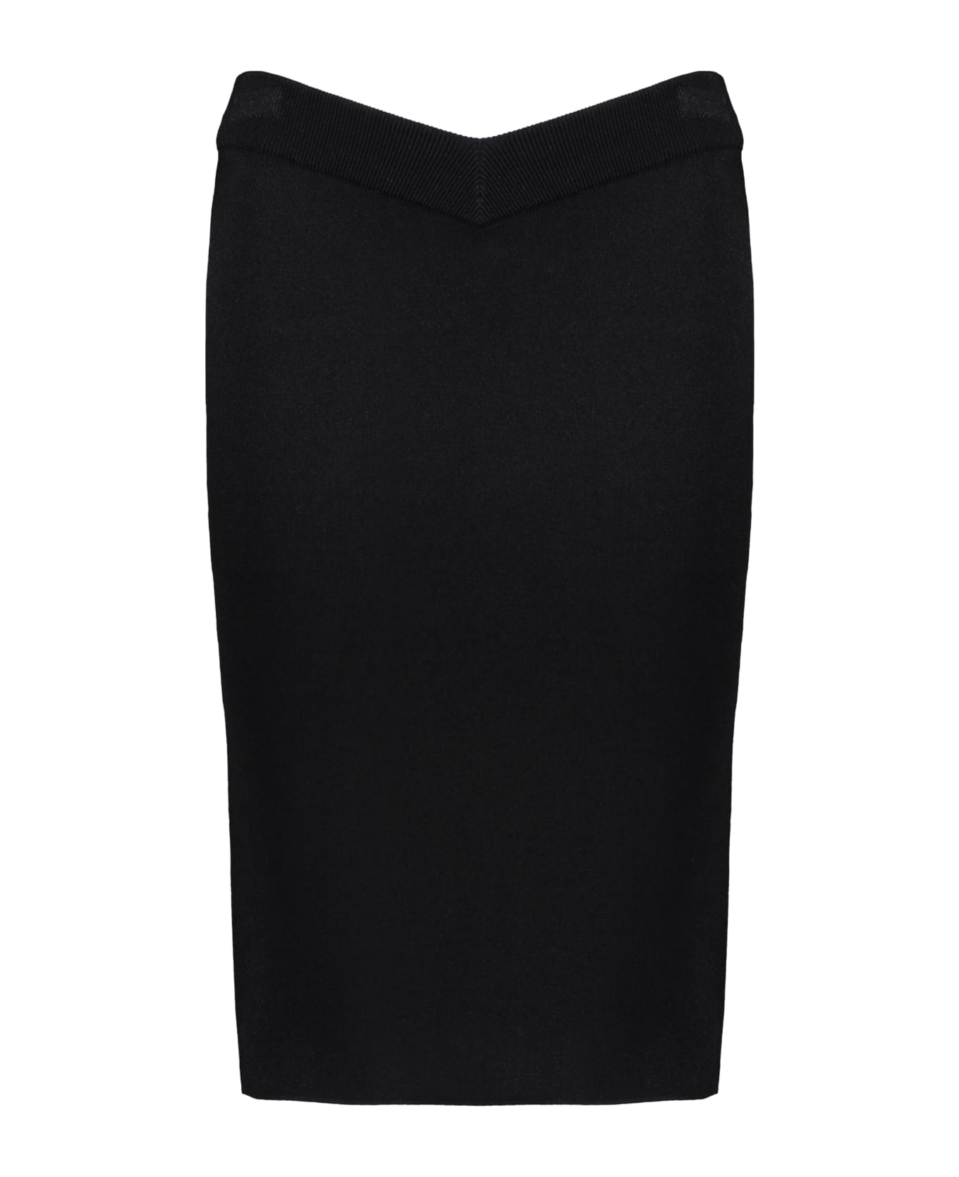 Burberry Jacquard Knit Skirt - black スカート