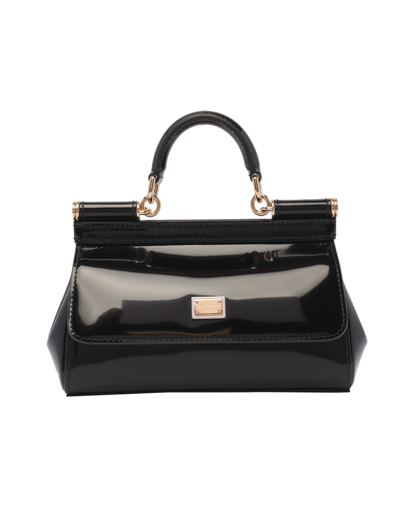 Dolce&Gabbana Sicily Small - Handbag for Woman - Black - BB7116A103780999