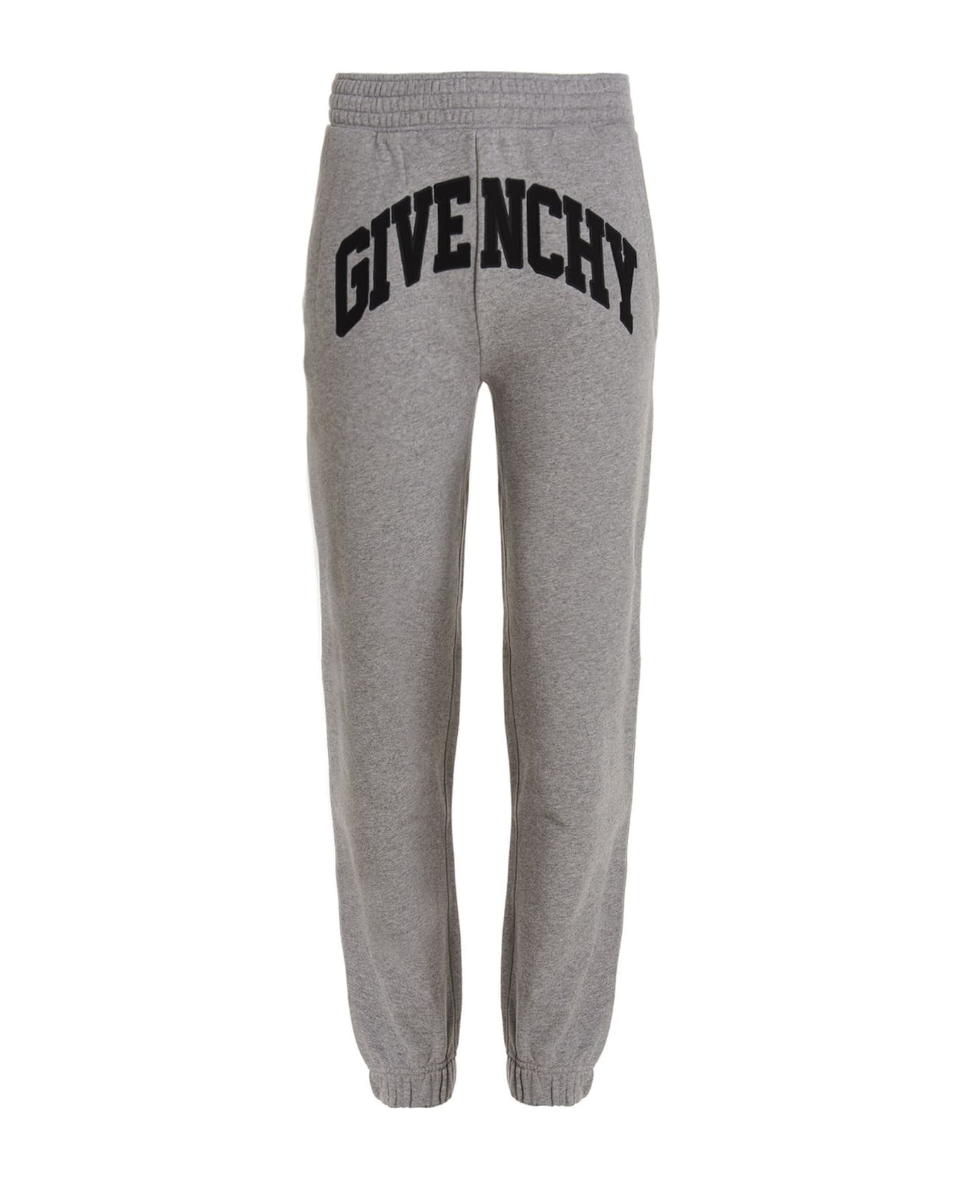 Givenchy Logo Embroidery Joggers - Grigio スウェットパンツ