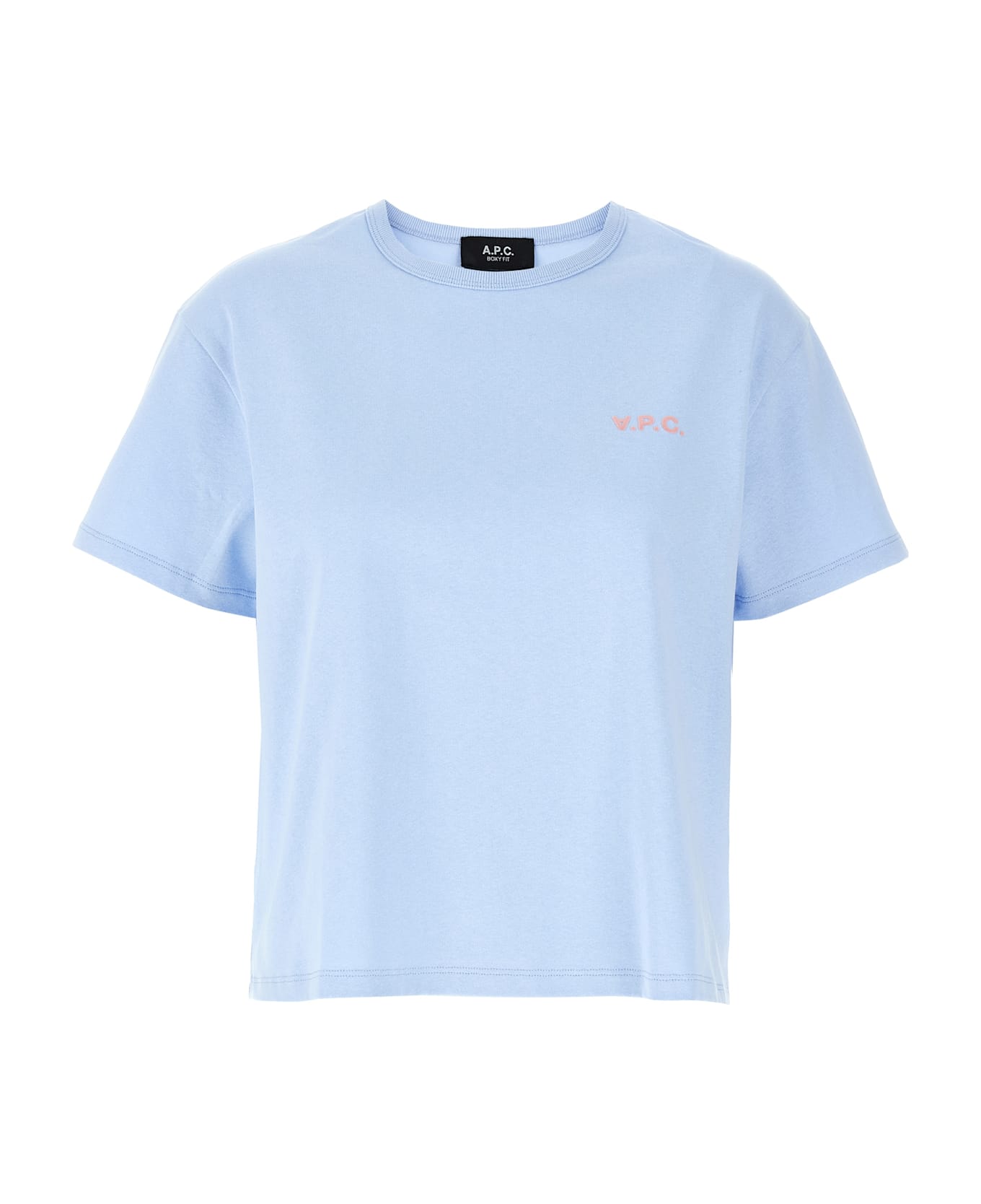 A.P.C. 
boxy Petit Vpc
 T-shirt - Light Blue