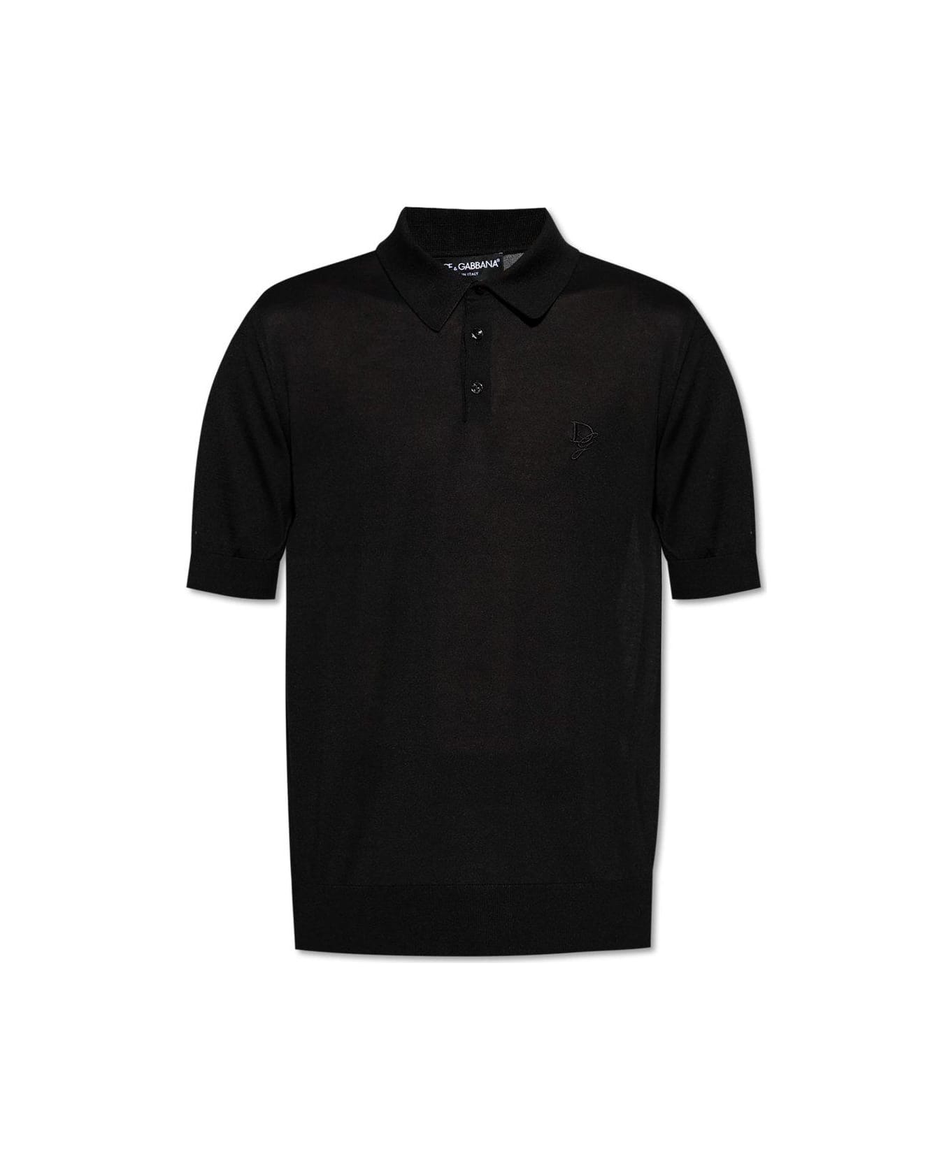 Logo Embroidered Polo Shirt - Thumbnail 2