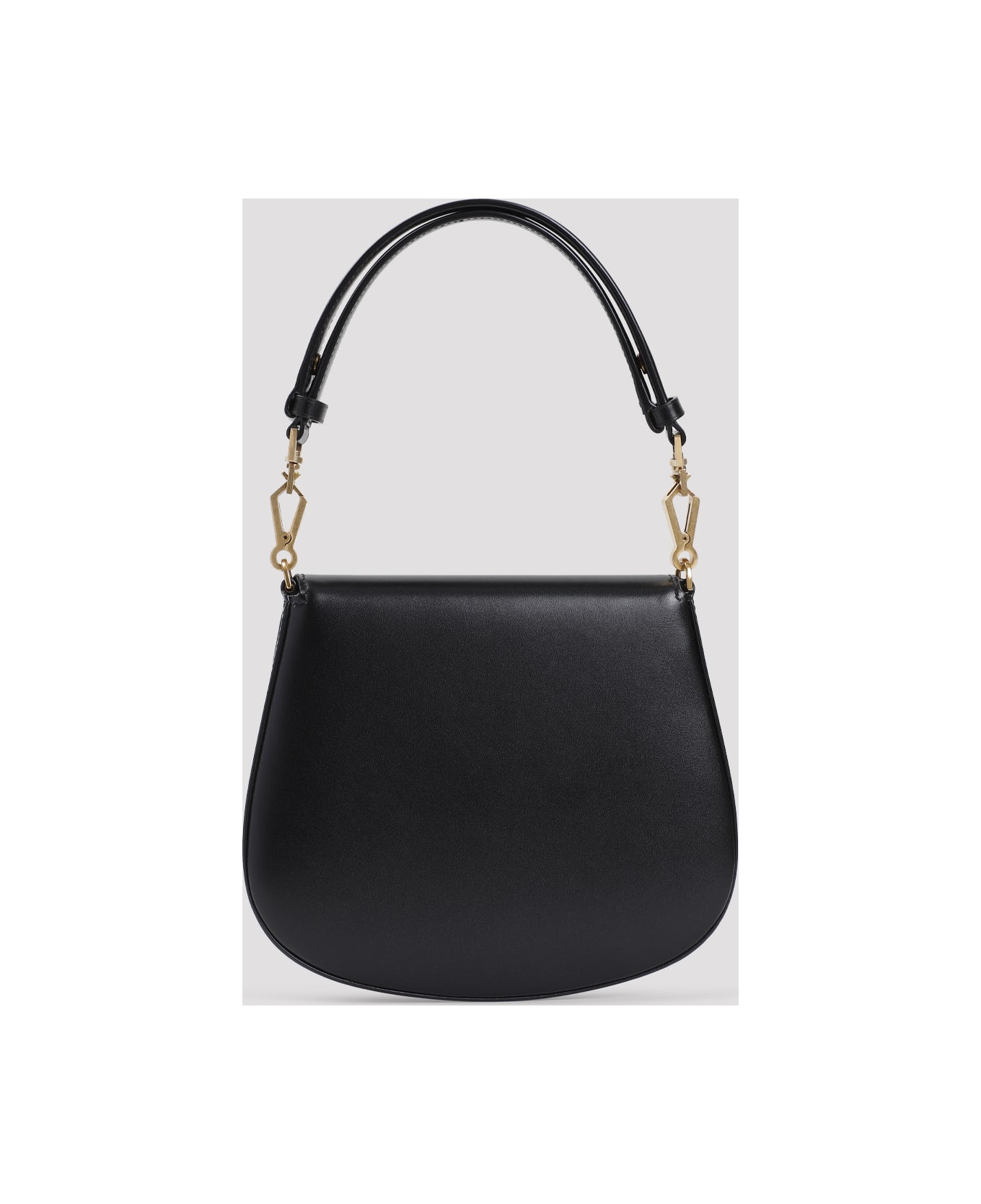 Saint Laurent Ysl Bascule Cloche Shoulder Bag - Nero