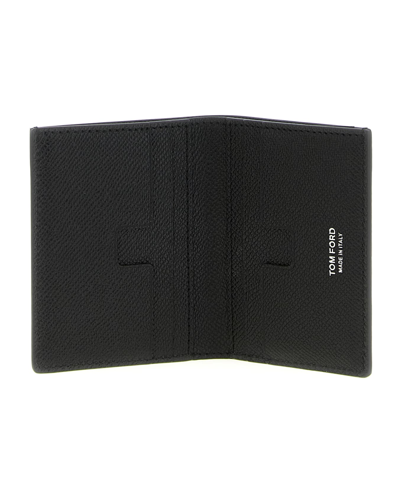 Tom Ford Foldable Card Holder - Black  