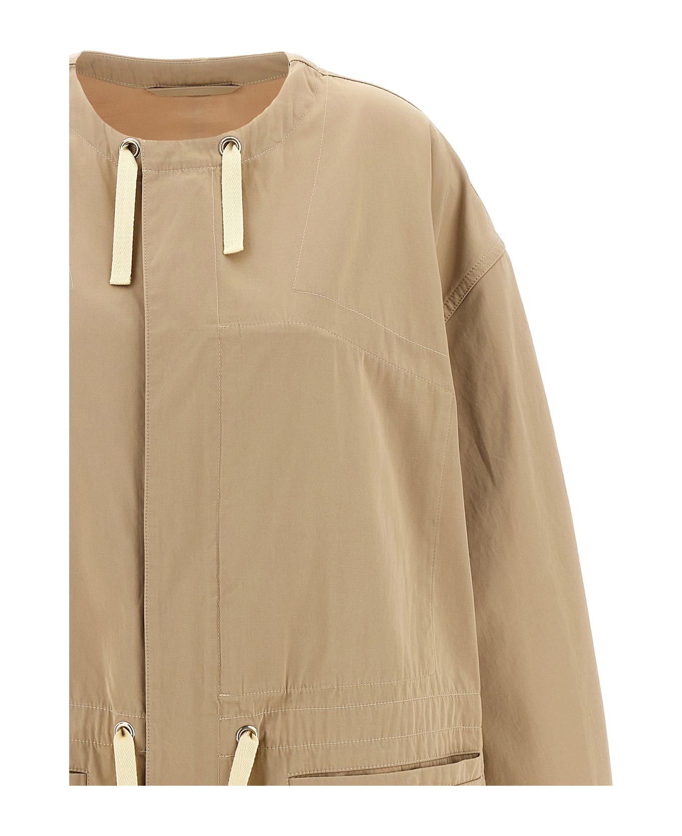 Lemaire Cotton Parka - Beige