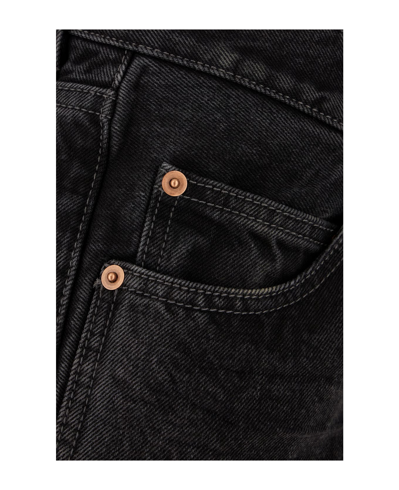 Saint Laurent Black Denim Jeans - 90S FRENCH BLACK