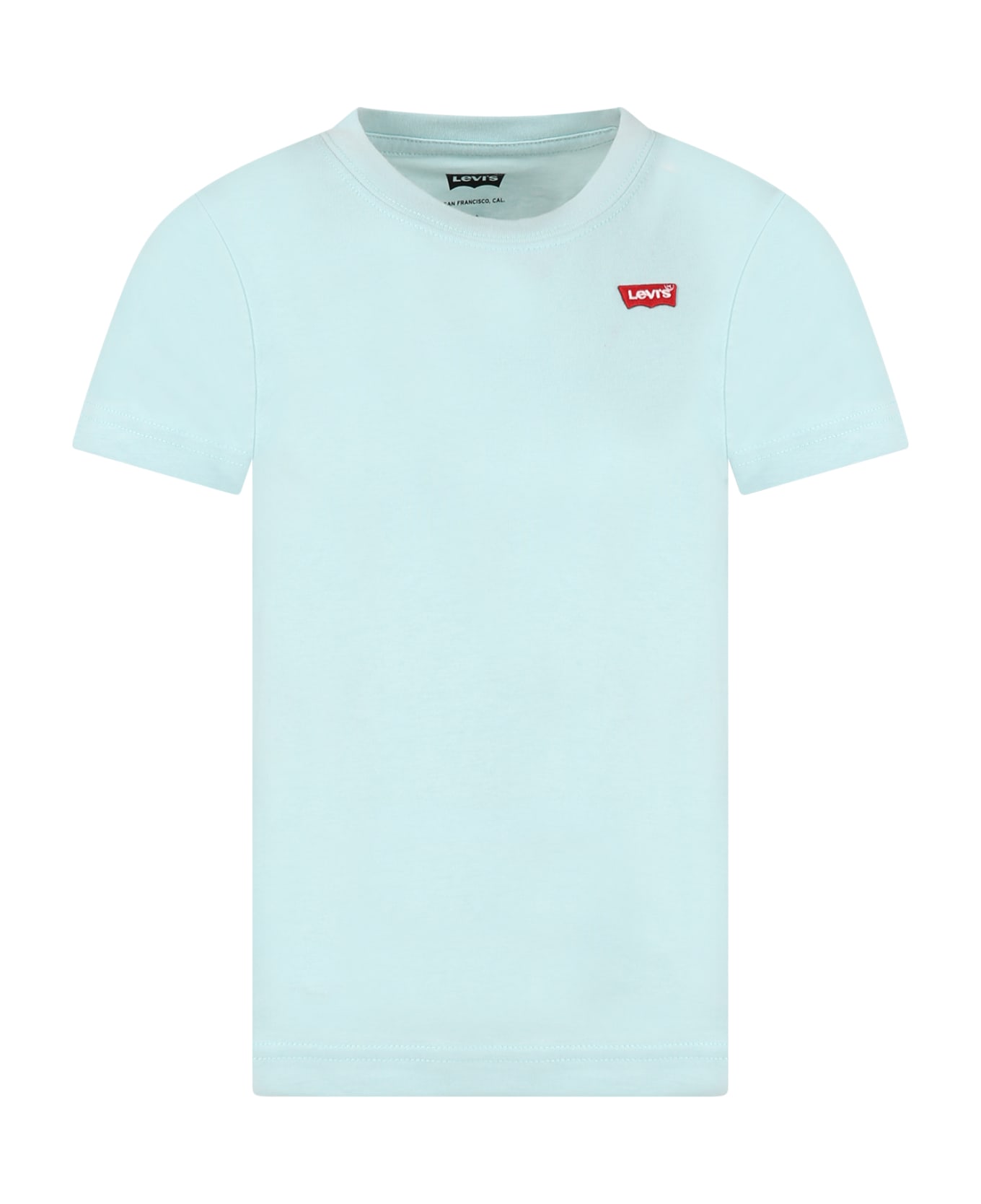 Levi's Green T-shirt For Kids With Logo - Green