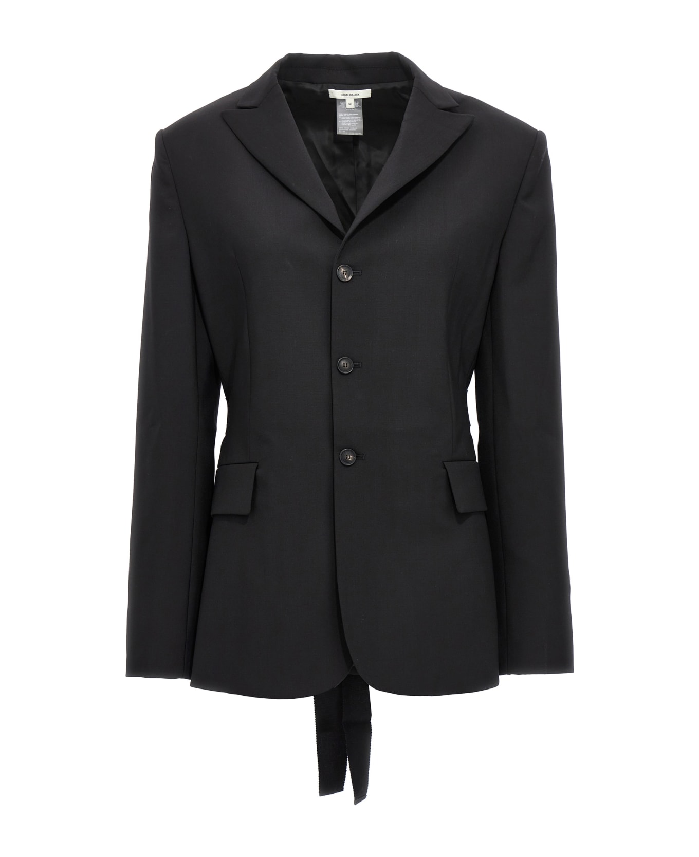 Nensi Dojaka 'tailored' Blazer - Black