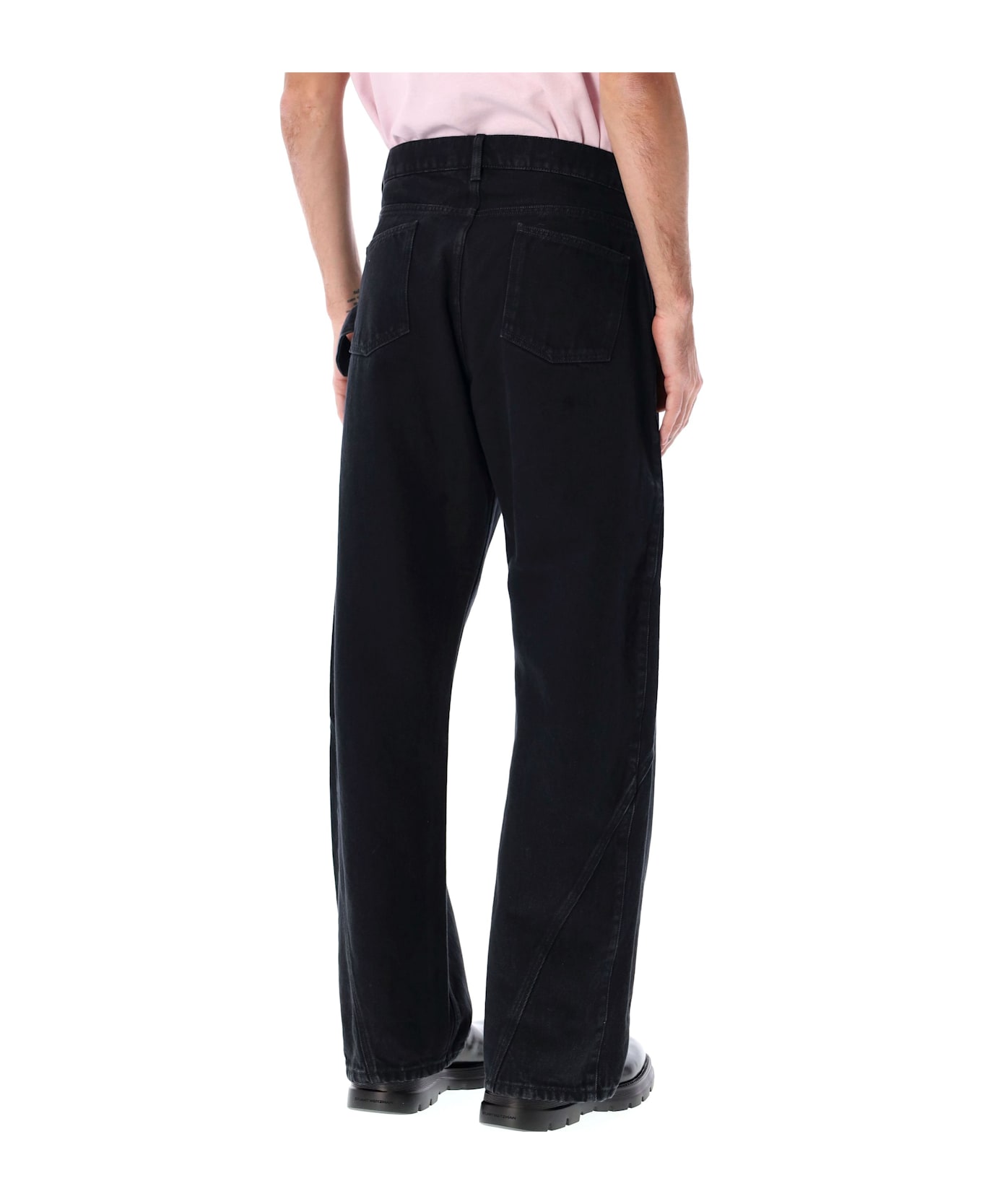 J.W. Anderson Twisted Worker Denim - BLACK