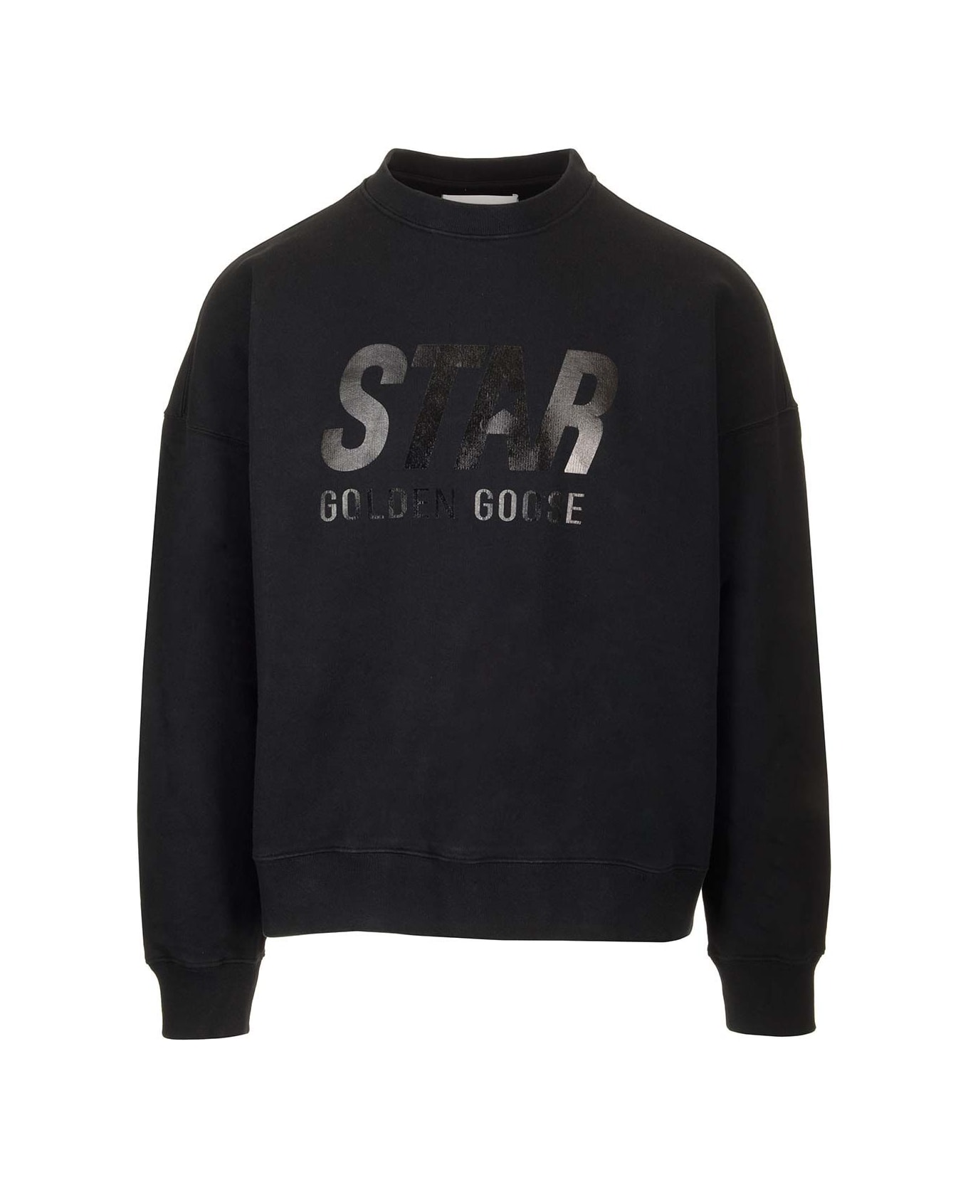Golden Goose Star Sweatshirt - Black