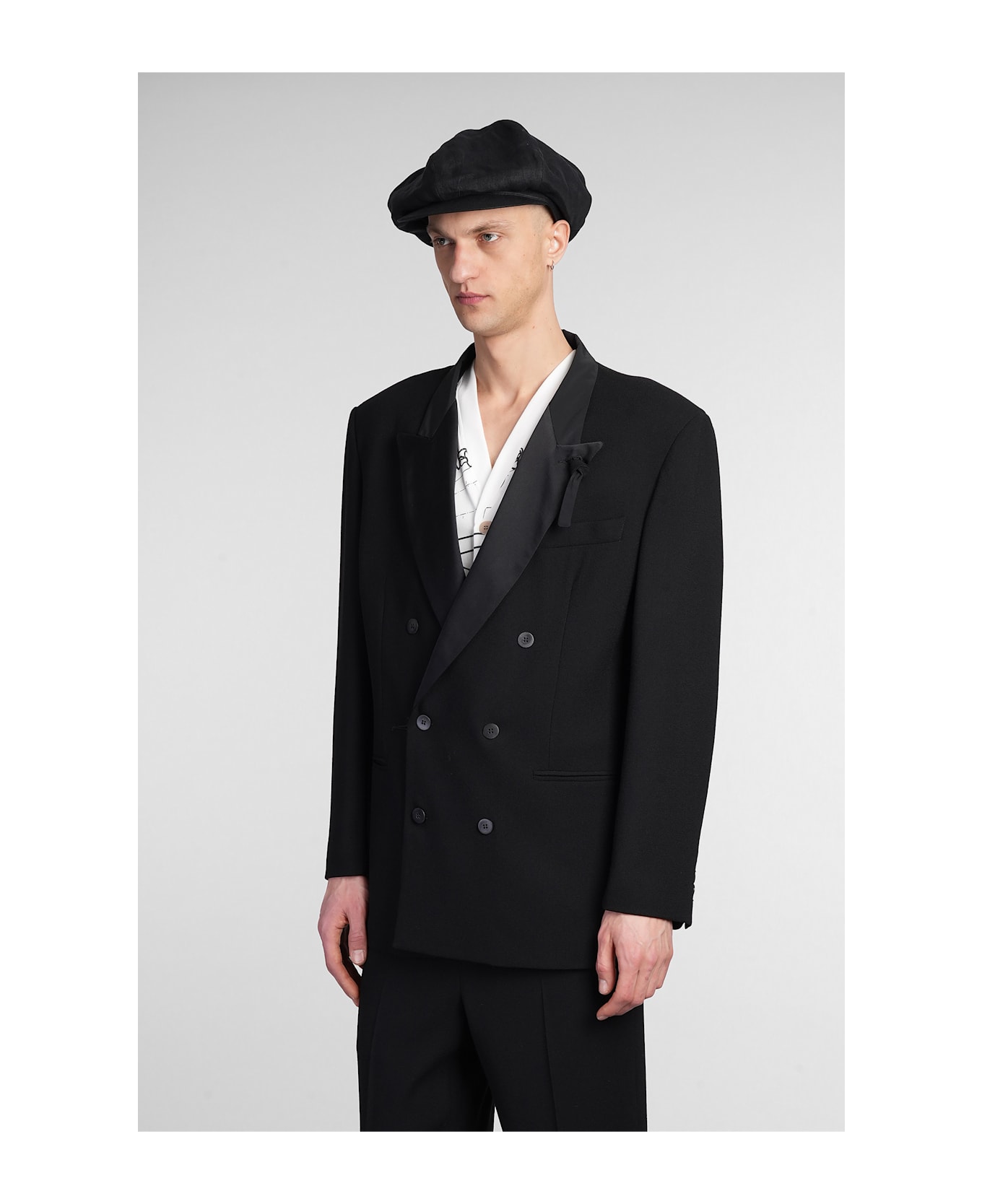 Magliano Blazer In Black Wool - Black