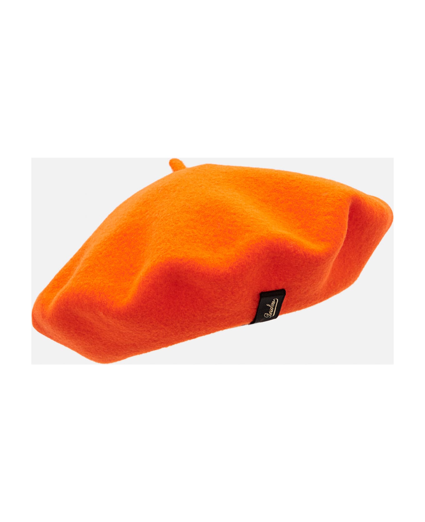 Borsalino 29cm Wool Beret - Orange