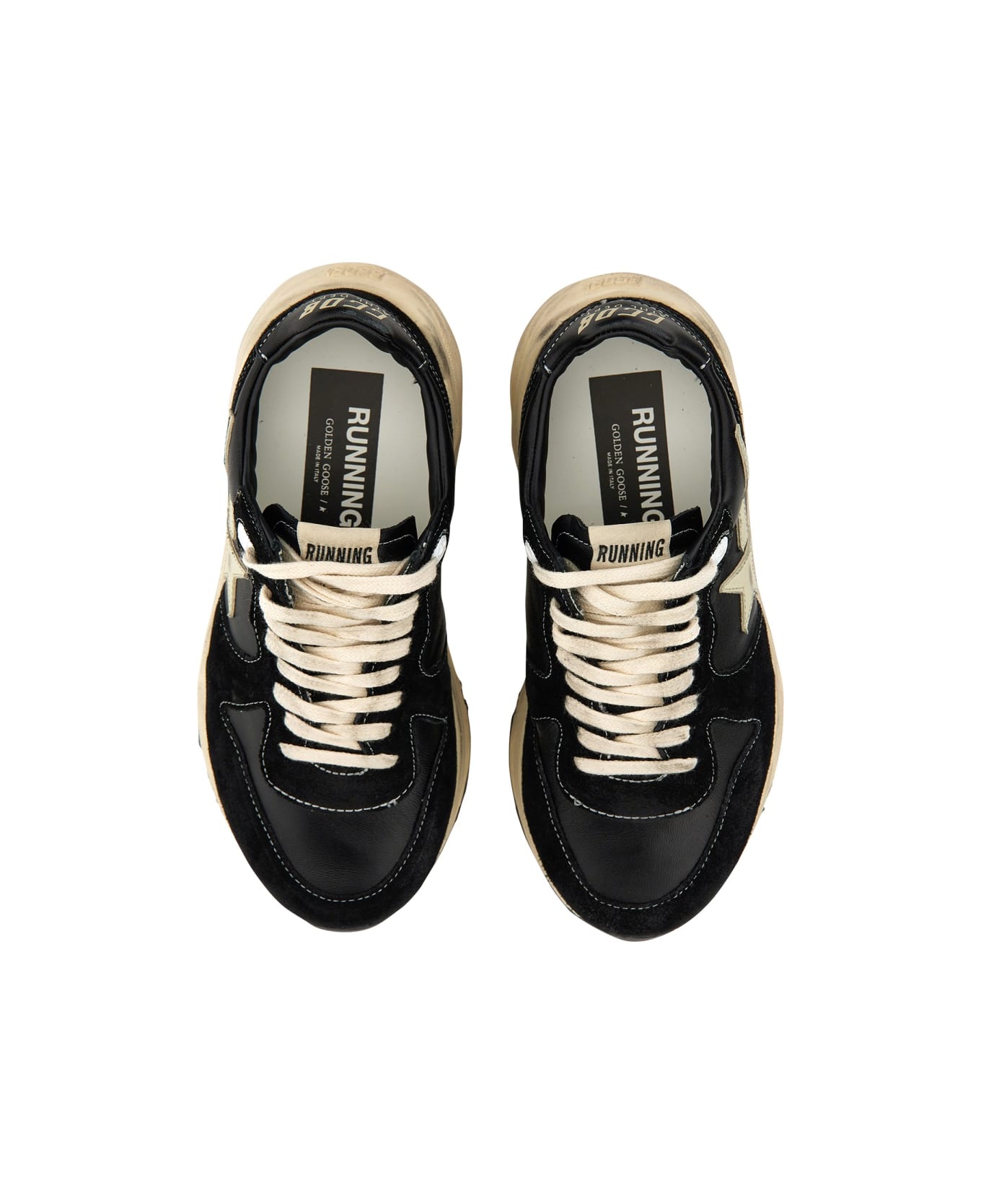 Golden Goose Sneaker 'star' - Black / White