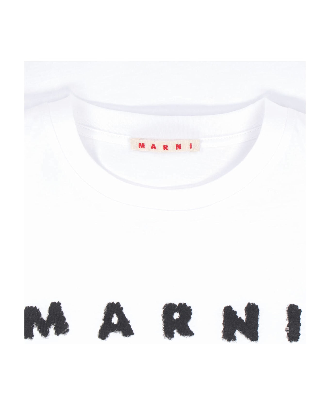 Marni Logo T-shirt - WHITE