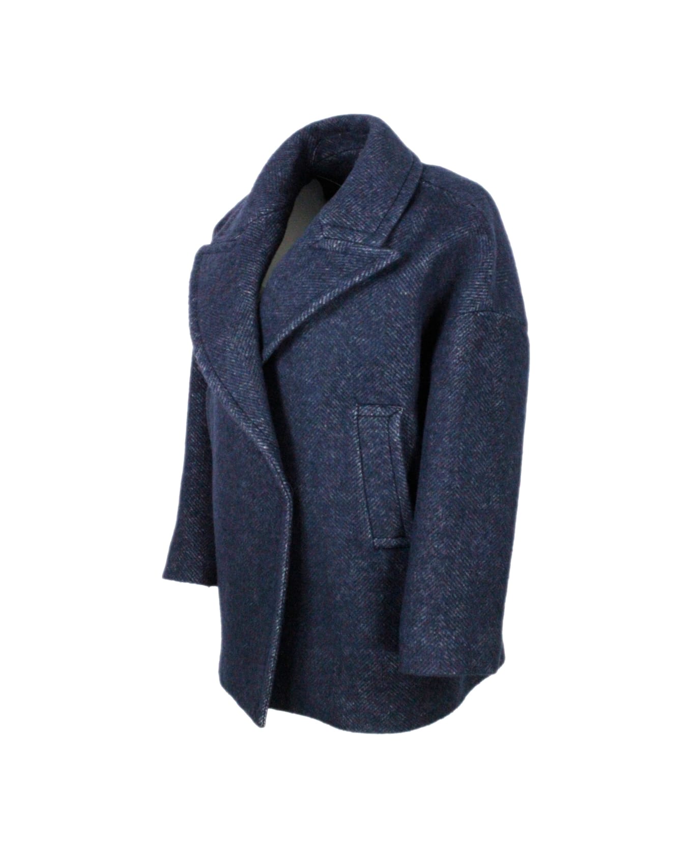 Lorena Antoniazzi Coat - Blue