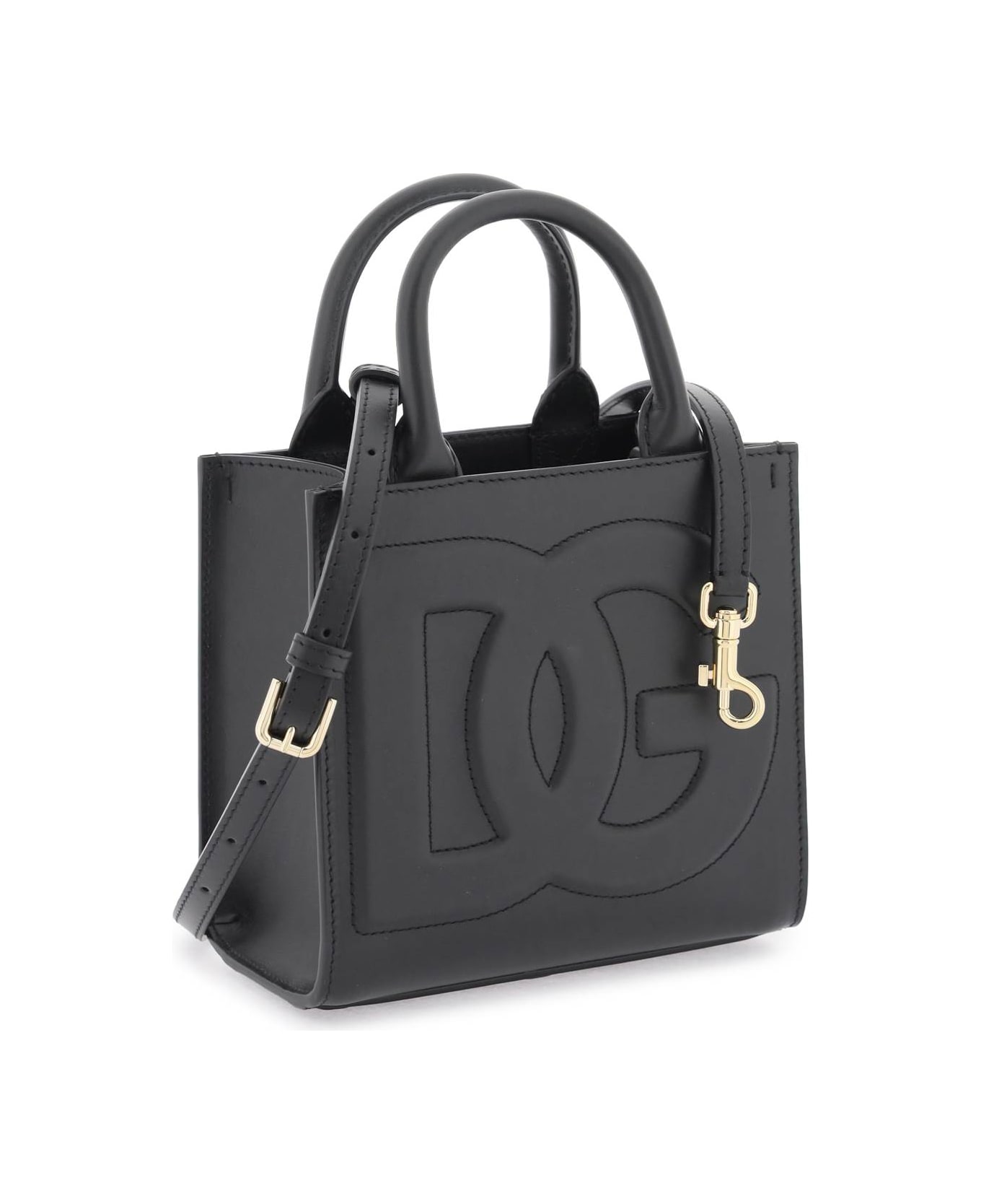 Dolce & Gabbana Dg Daily Small Tote Bag - BLACK