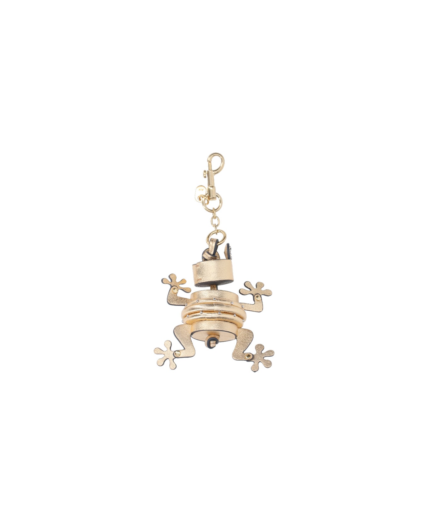 Anya Hindmarch 'frog' Keyring Charm - Gold