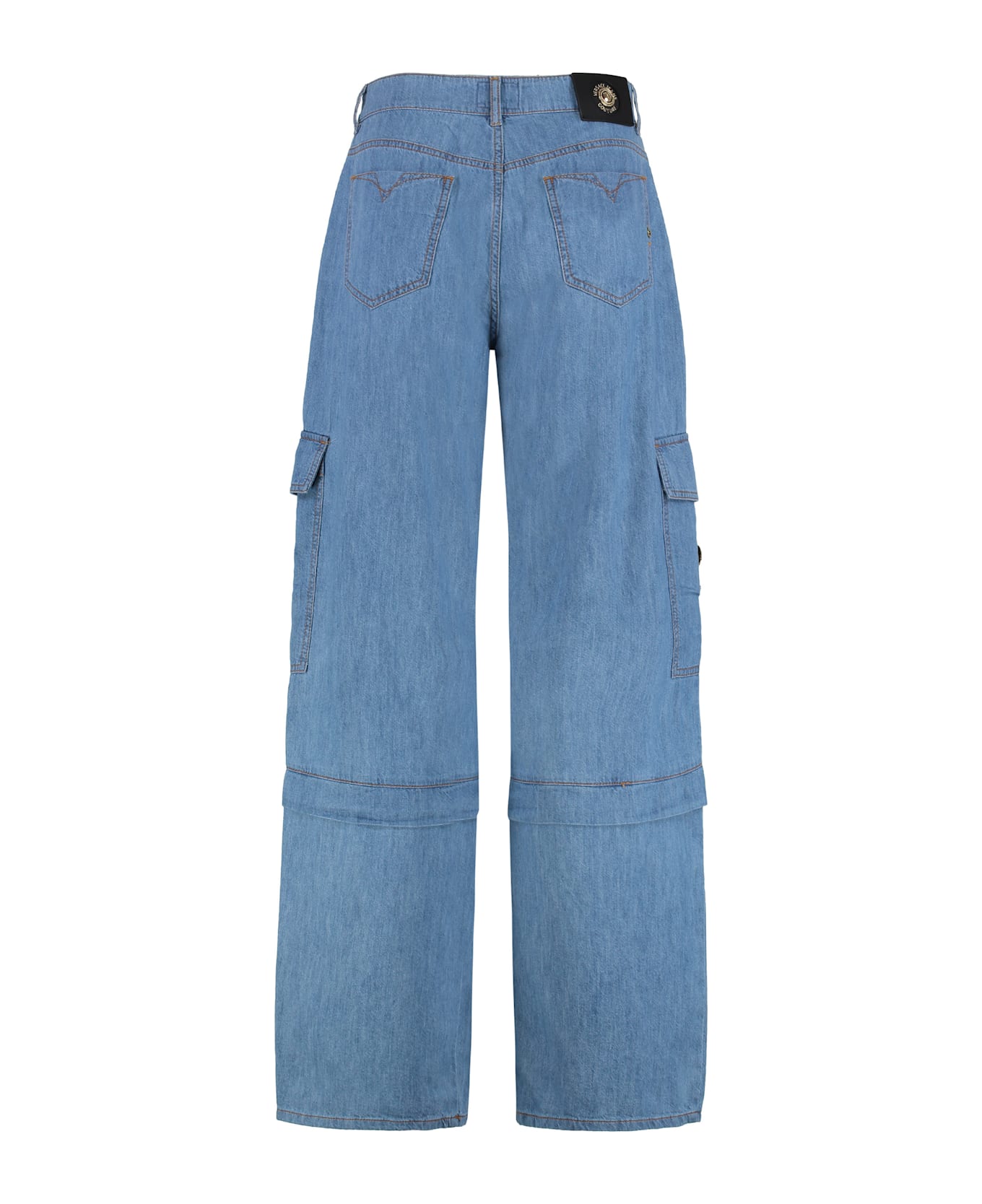 Versace Jeans Couture Cotton Cargo-trousers - Denim