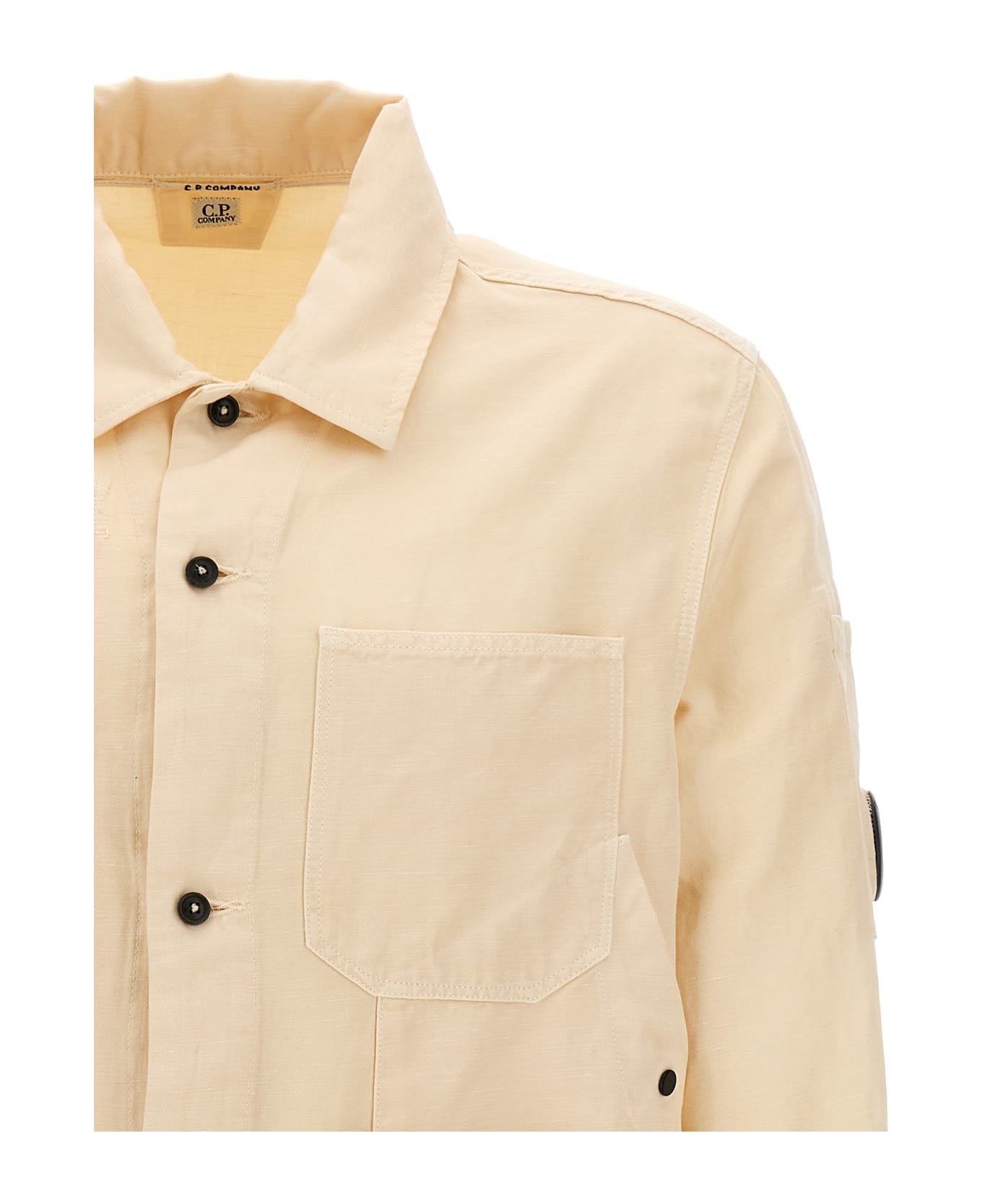 C.P. Company Overlapping Pocket Overshirt - Pistachio Shell シャツ
