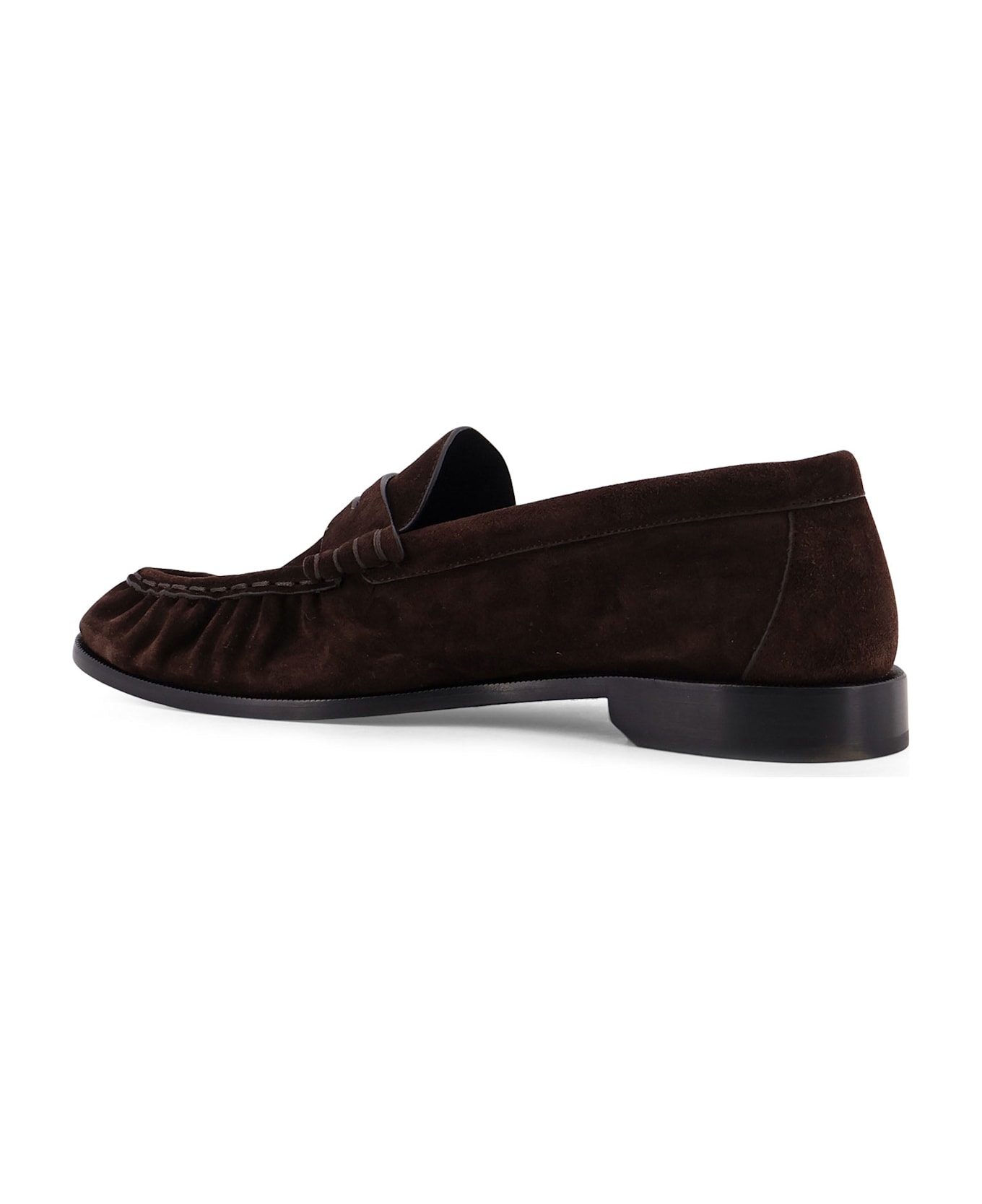 Saint Laurent Le Loafer 15 Moc Suede Loafers - T. Moro