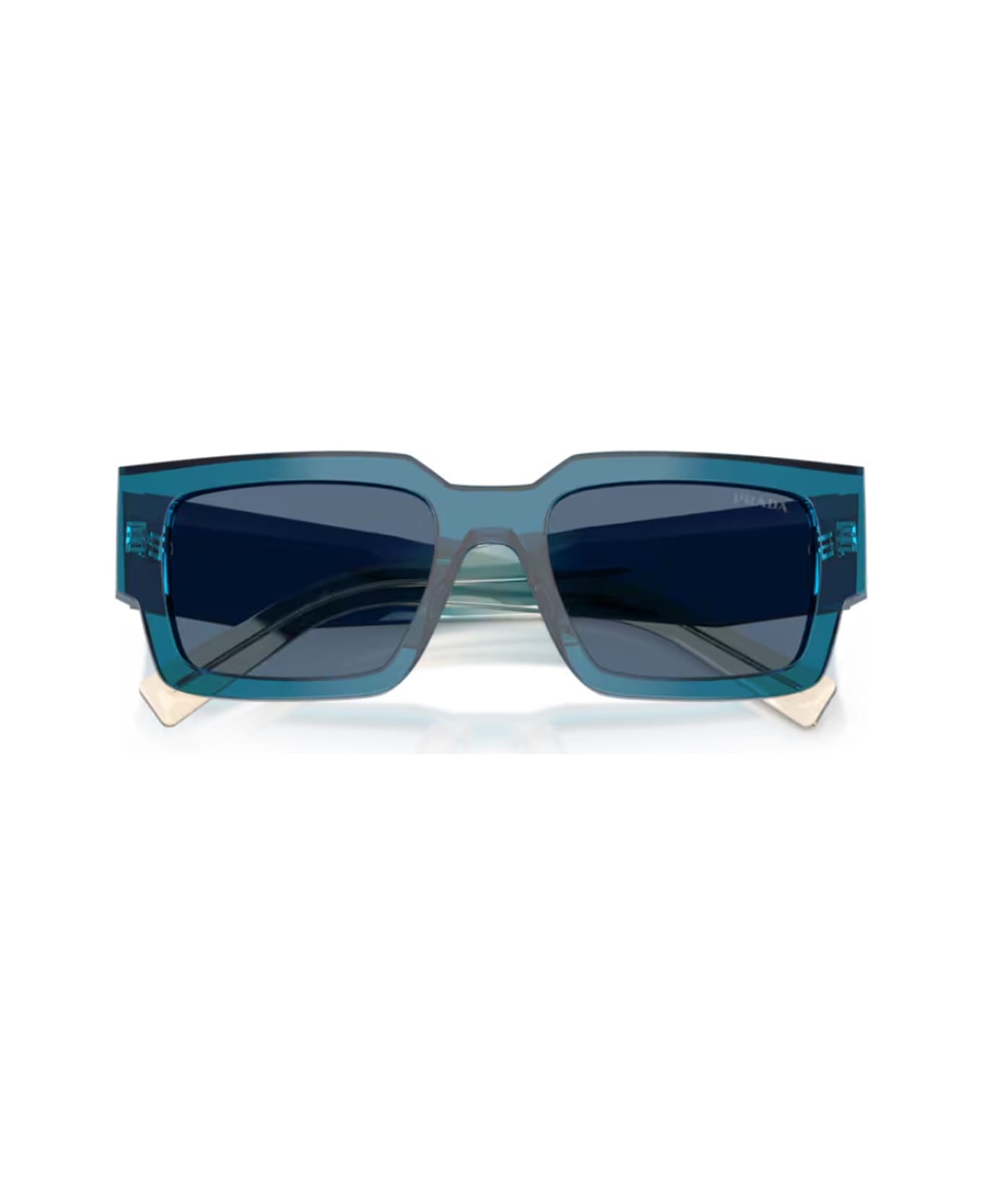 Prada Eyewear Prada Pr B17s Prada Symbole 24f80s Blu/beige Sunglasses - Blu サングラス