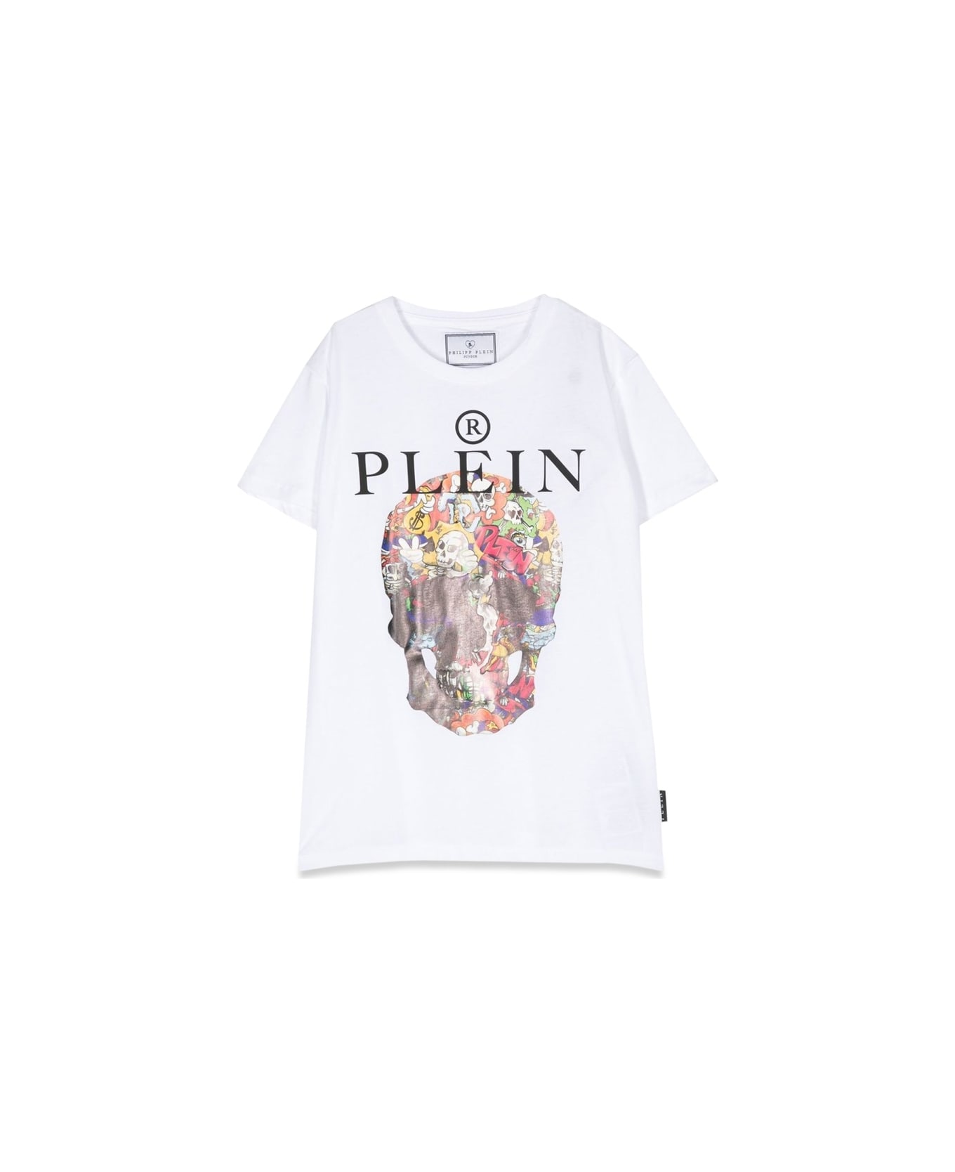 Philipp Plein Skull Maxi T-shirt - WHITE