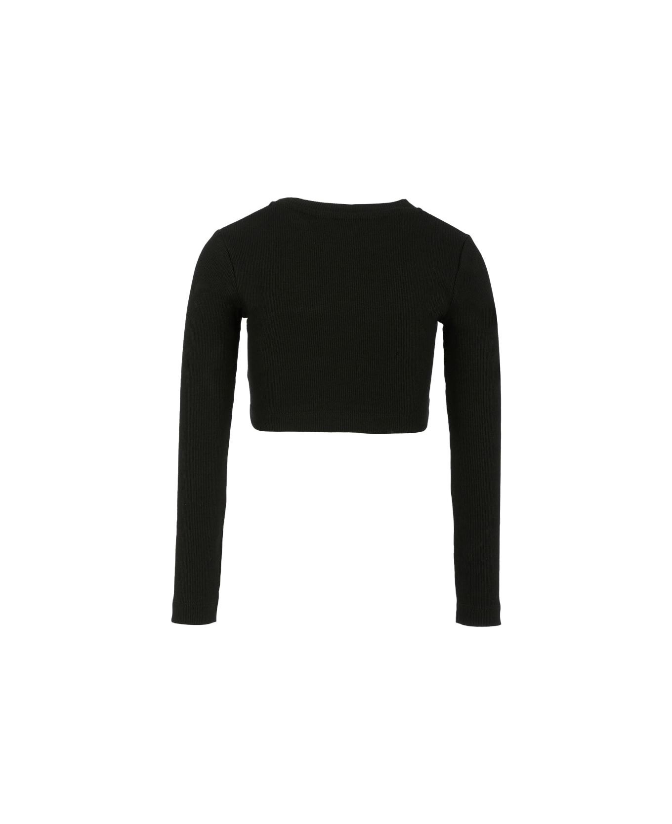 Palm Angels T-shirt With Logo - BLACK